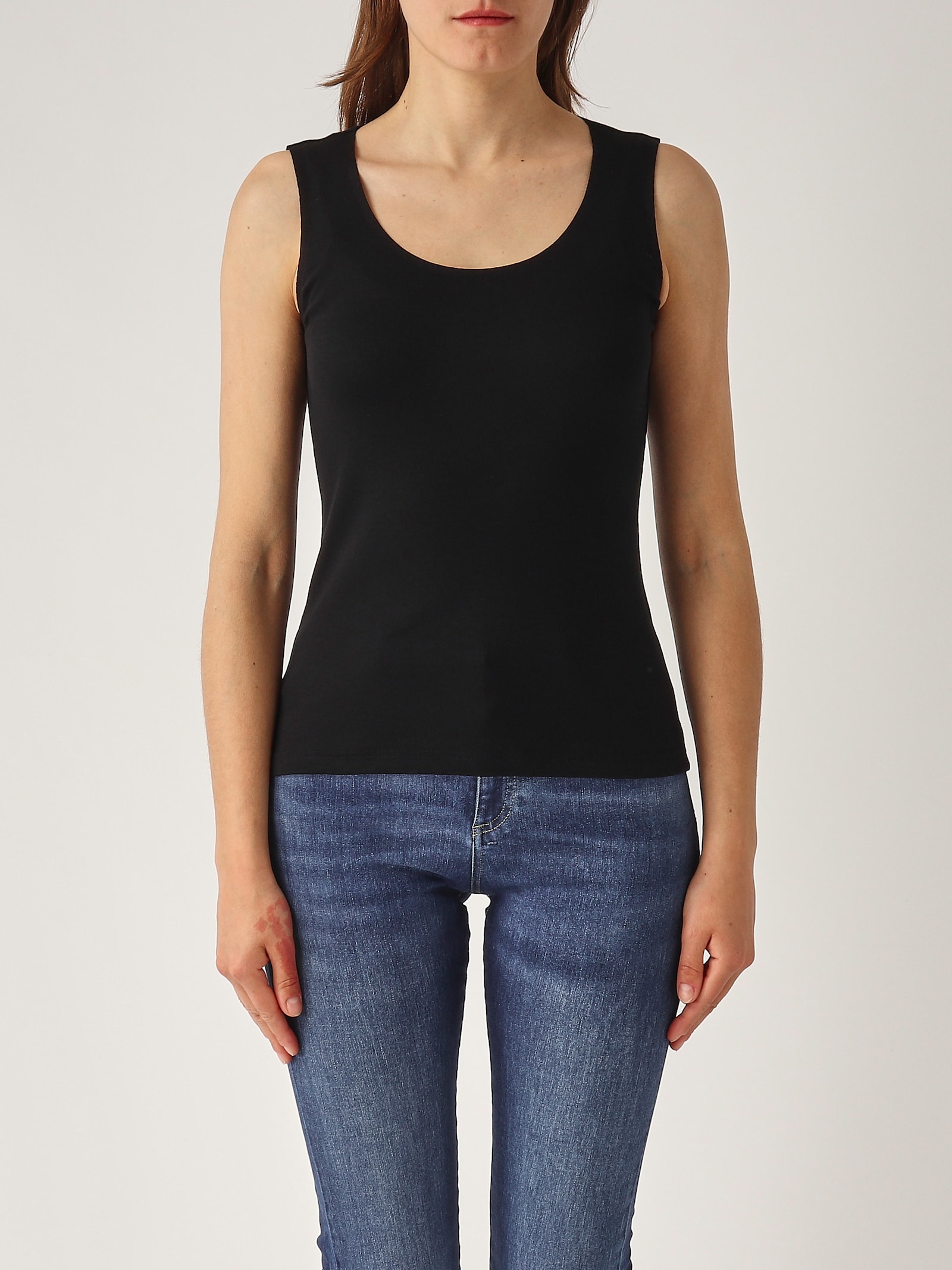 Gran Sasso Twinset Giacchina+canotta Jacket In Black