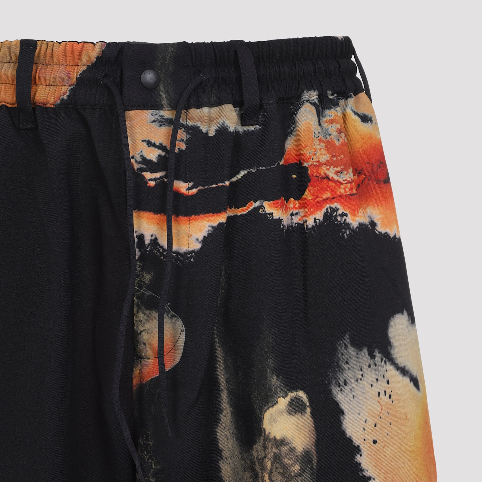 Y-3 Aop Sport Uniform Track Pants In Black