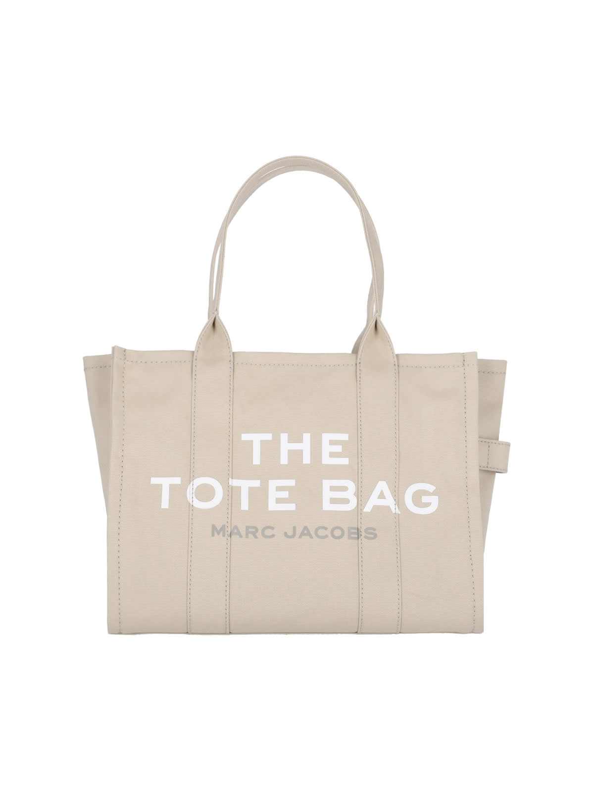 Shop Marc Jacobs The Large Tote Bag In Beige