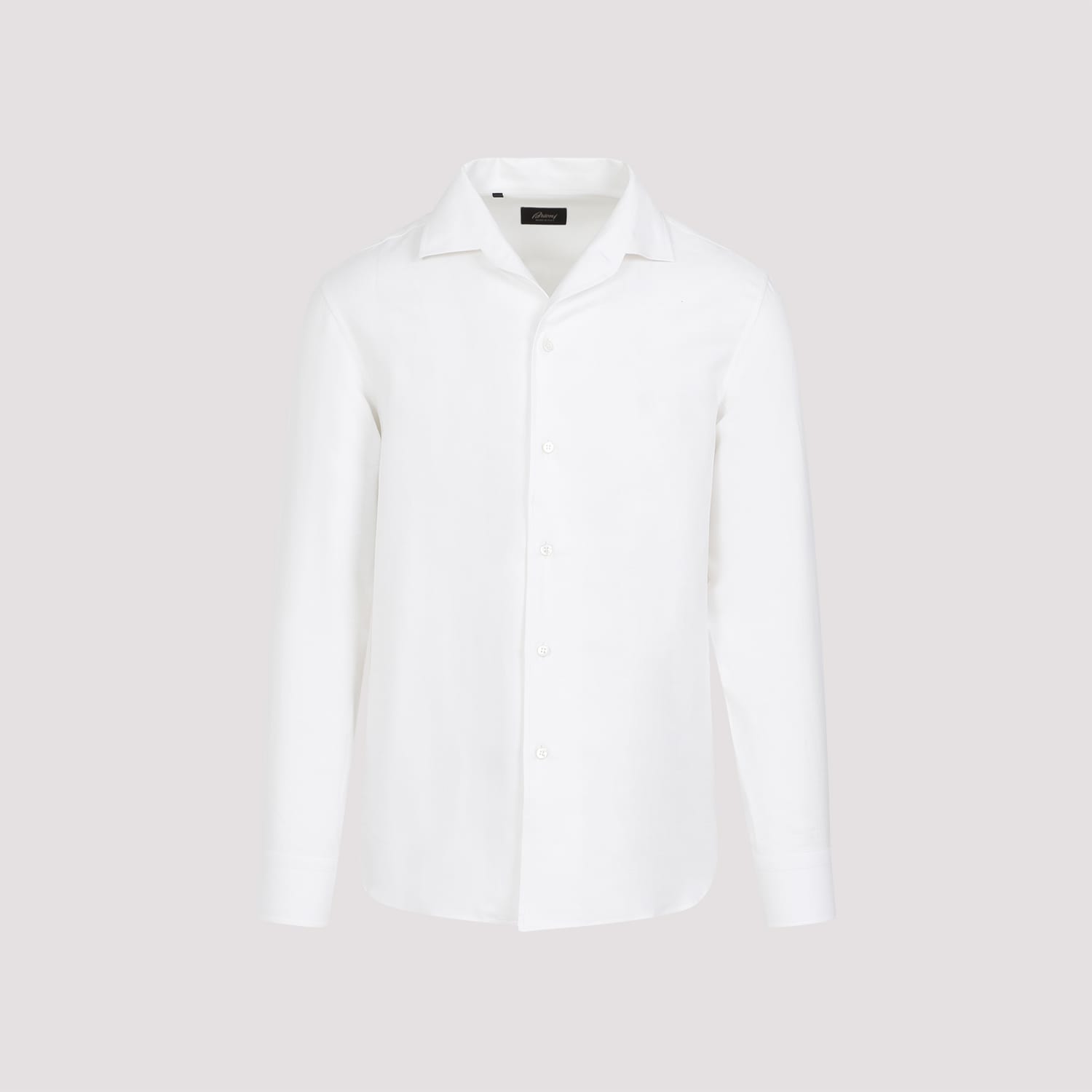 Shop Brioni Shirt In White