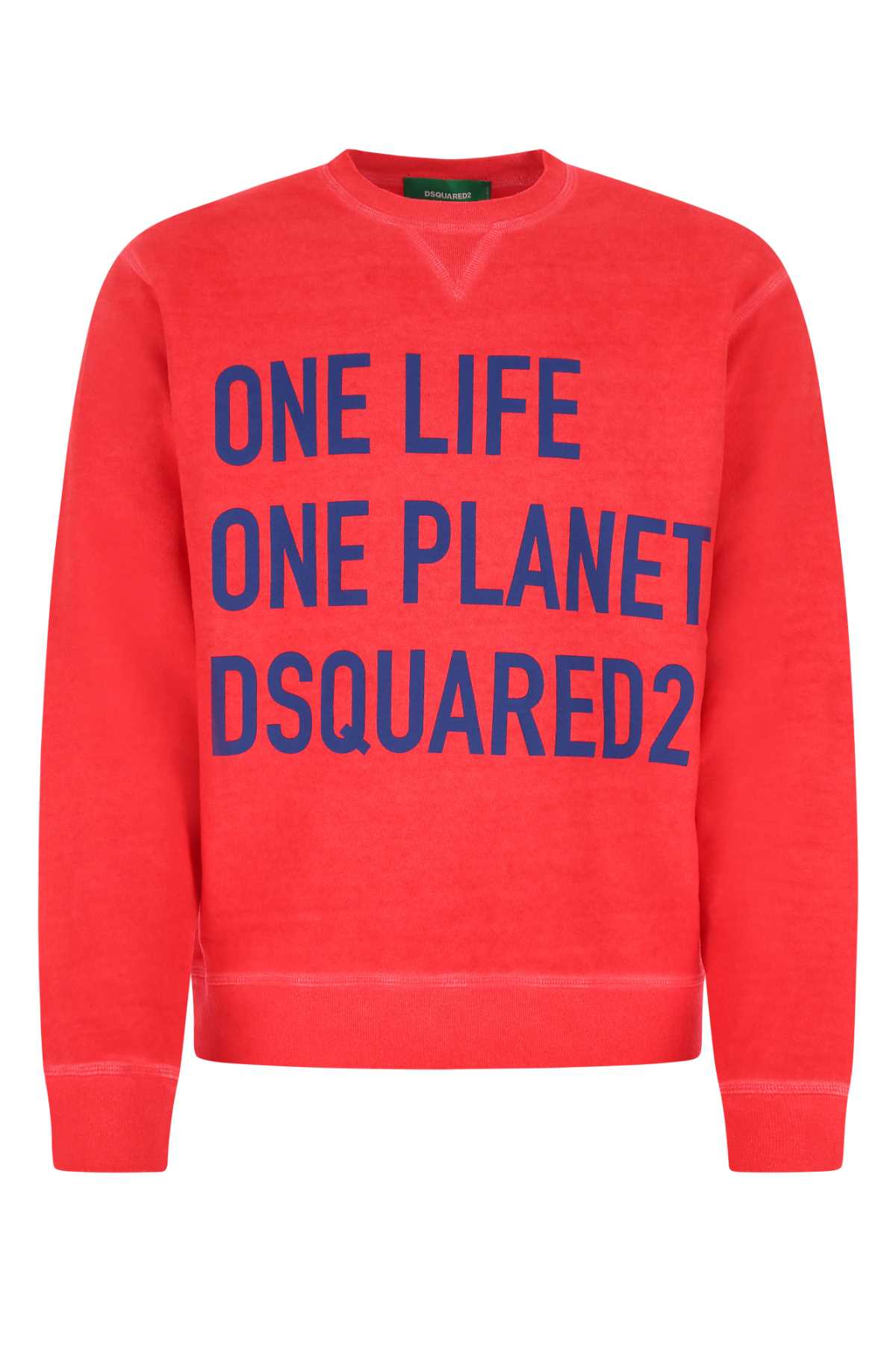 Shop Dsquared2 Red Cotton Sweatshirt In 304