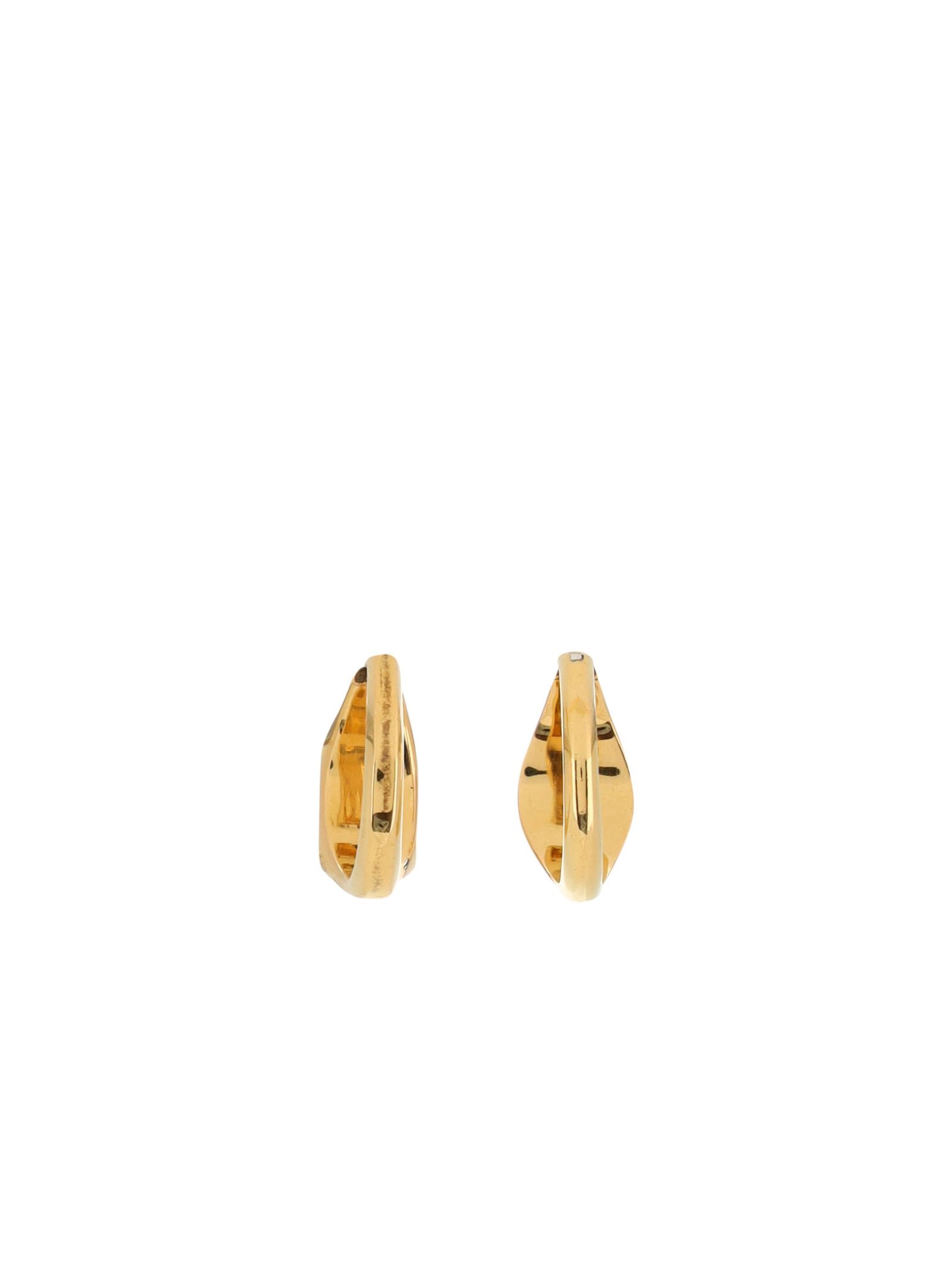 Shop Alexander Mcqueen Earrings In Golden