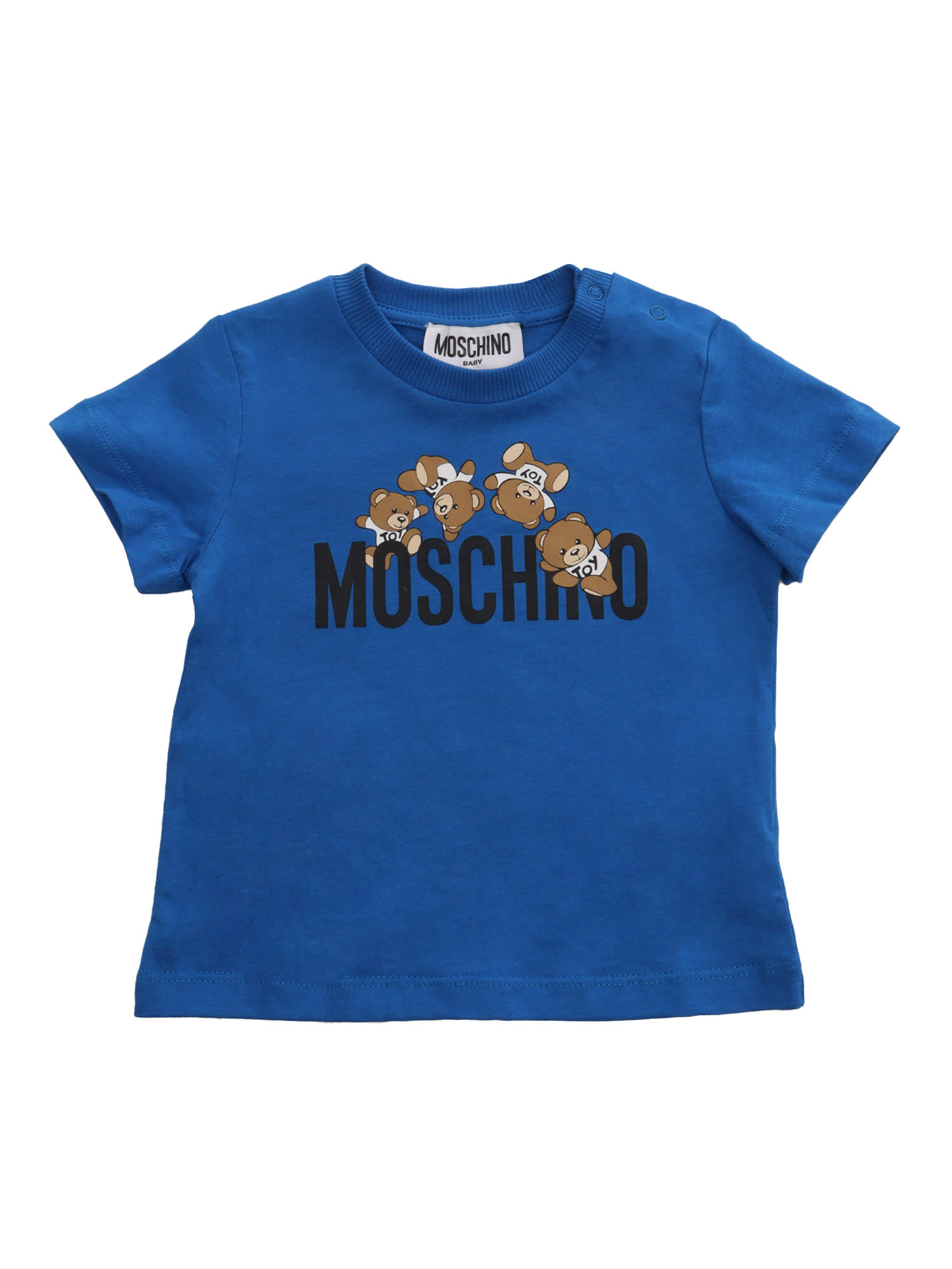 Shop Moschino Blue T-shirt