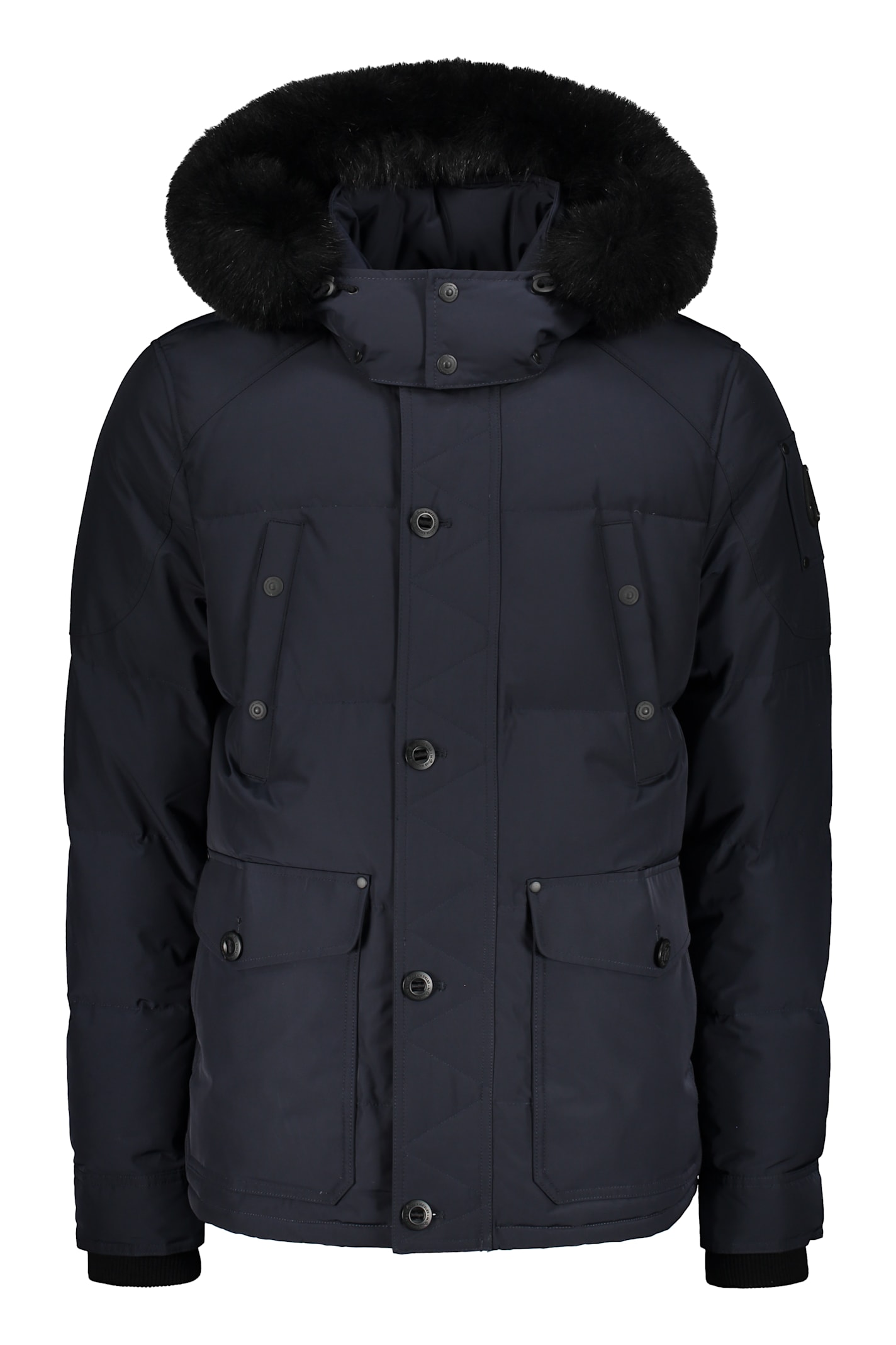 Round Island Hooded Down Jacket