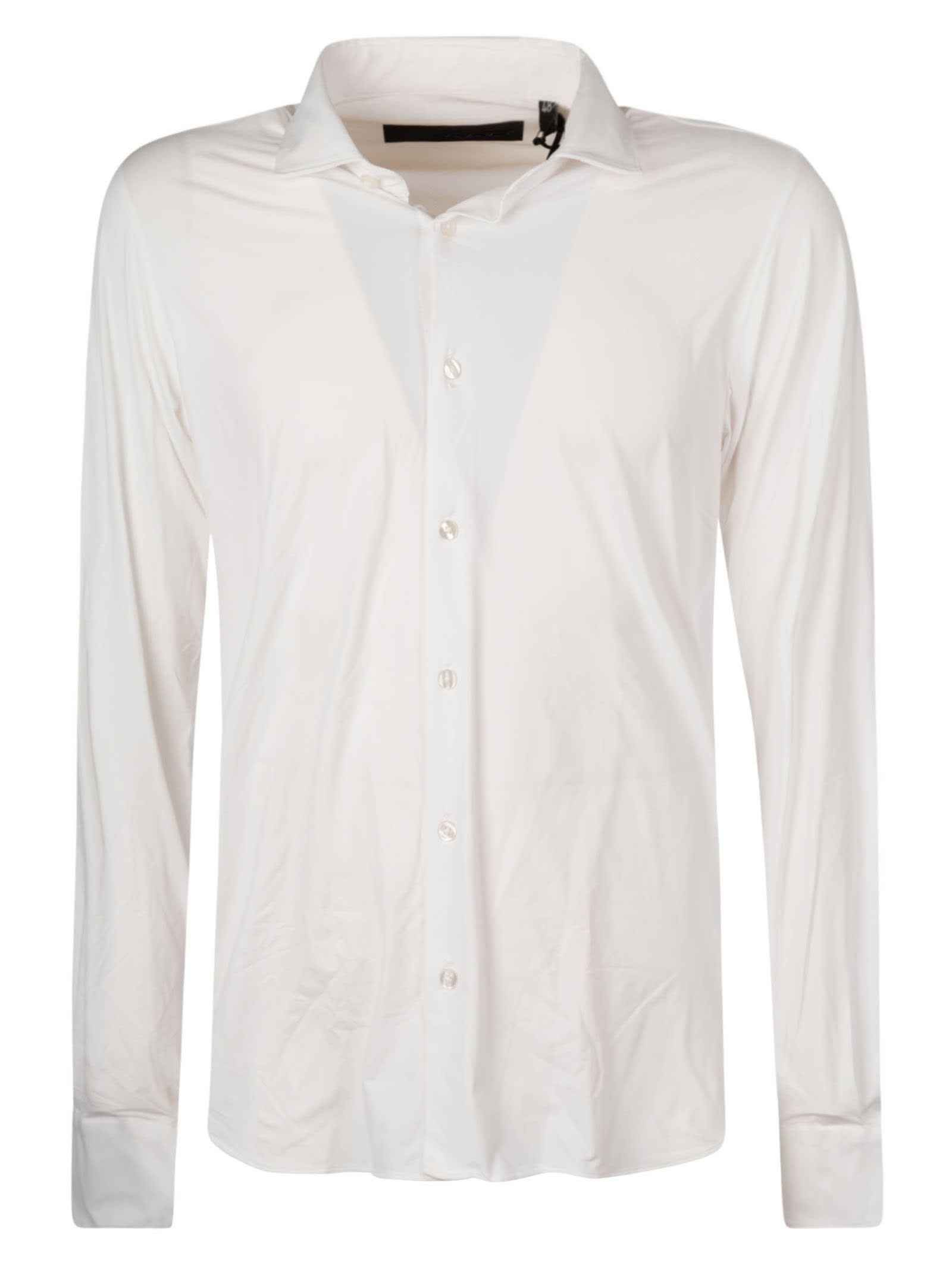 Shop Rrd - Roberto Ricci Design Open Oxford Shirt  In White