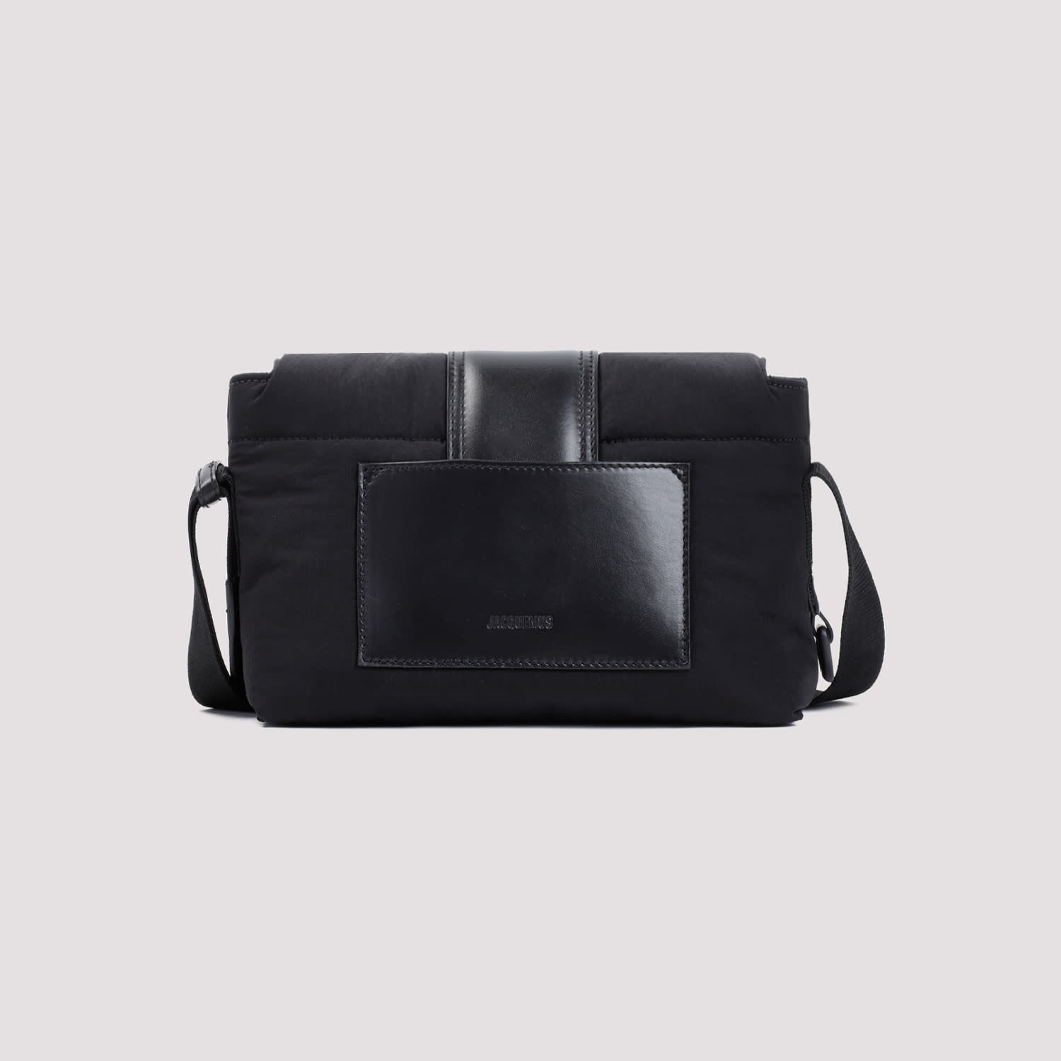 Shop Jacquemus Le Petit Messenger Bambino Shoulder Bag In Black