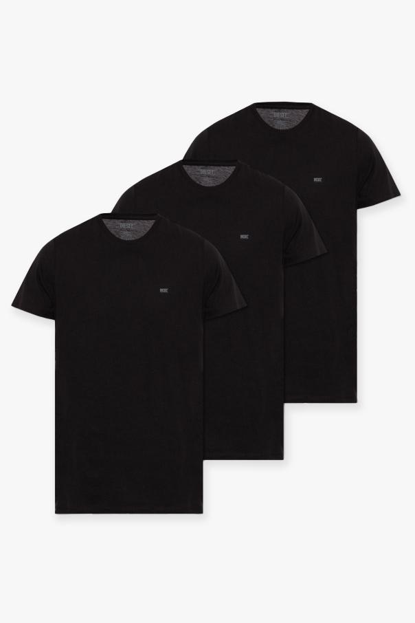 Diesel Umtee T-shirt 3-pack In Black