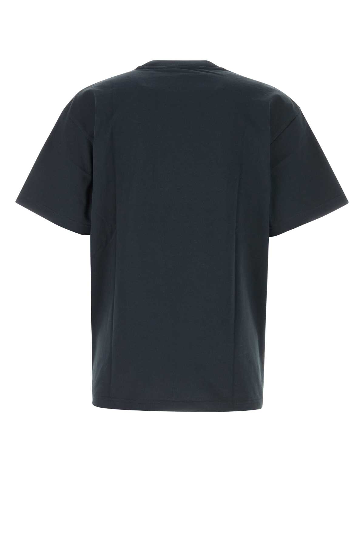 Shop Y/project Slate Cotton T-shirt In Evergreen Vintage Black