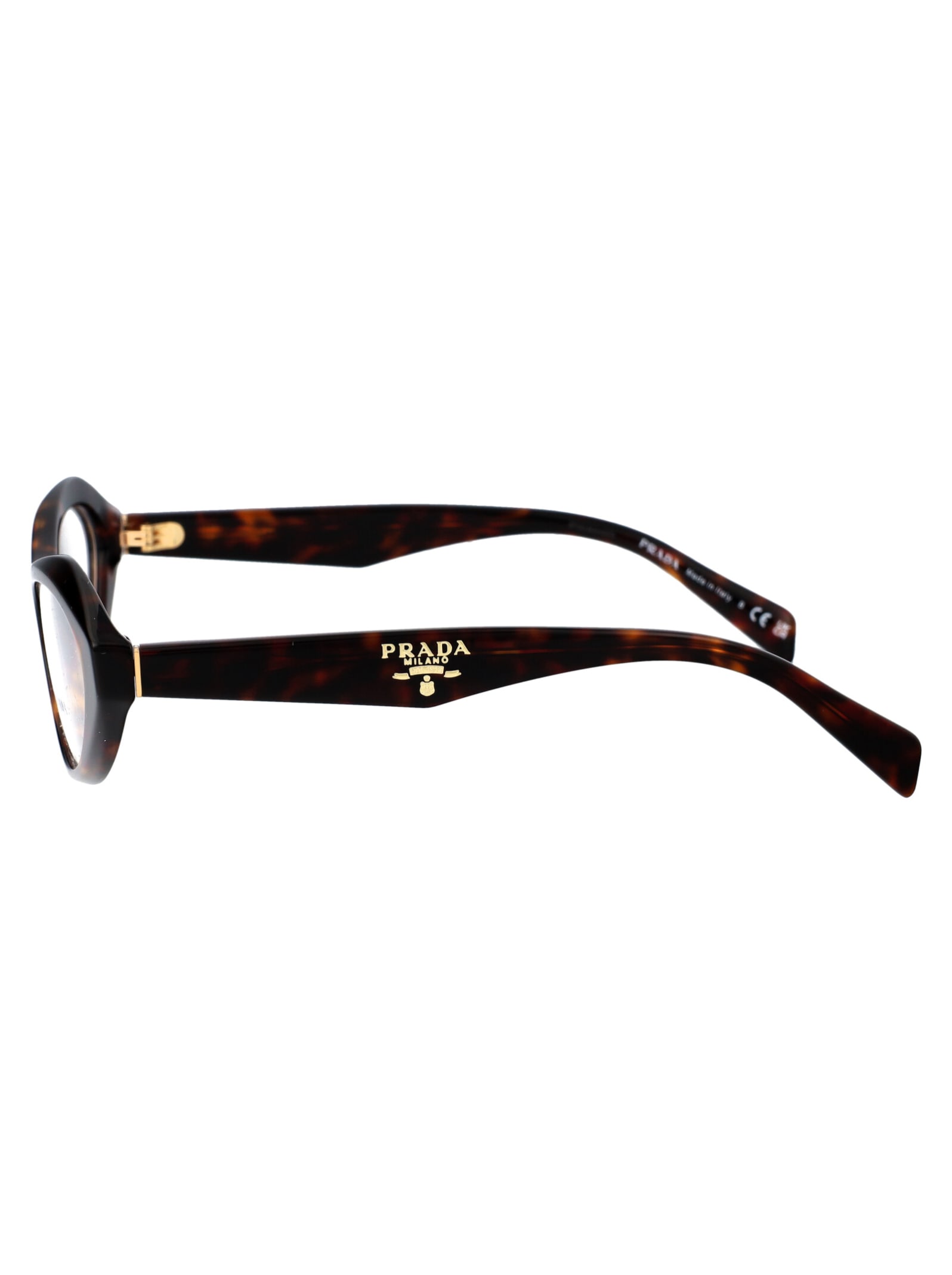 Shop Prada 0pr A21v Glasses In 17n1o1 Root Tortoise