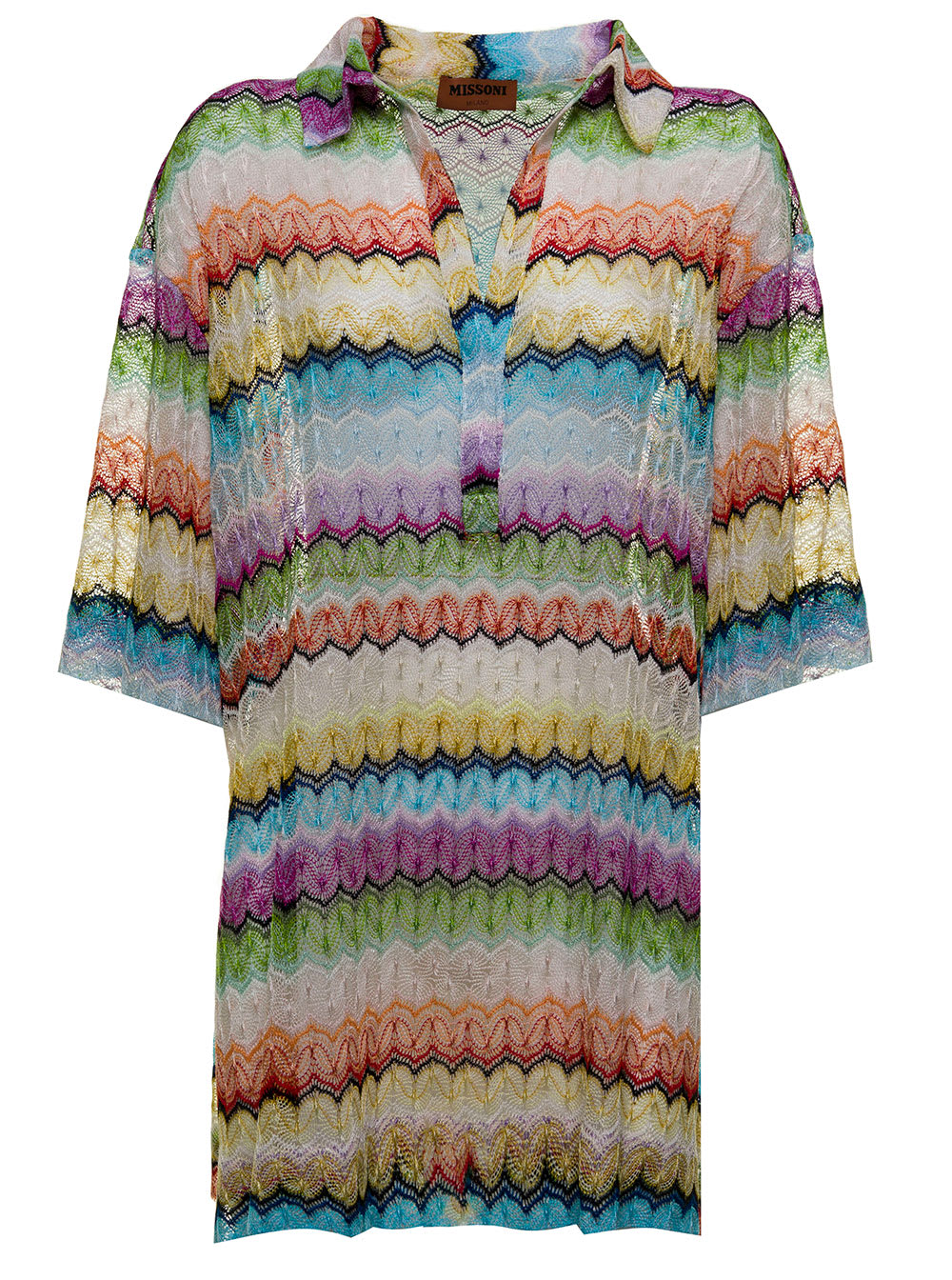 Missoni Multicolor Fine Knit Blouse