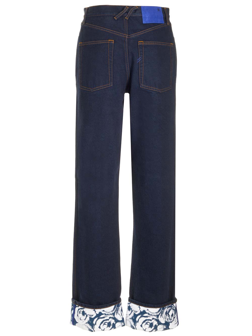 Shop Burberry Boyfriend Jeans In Blue