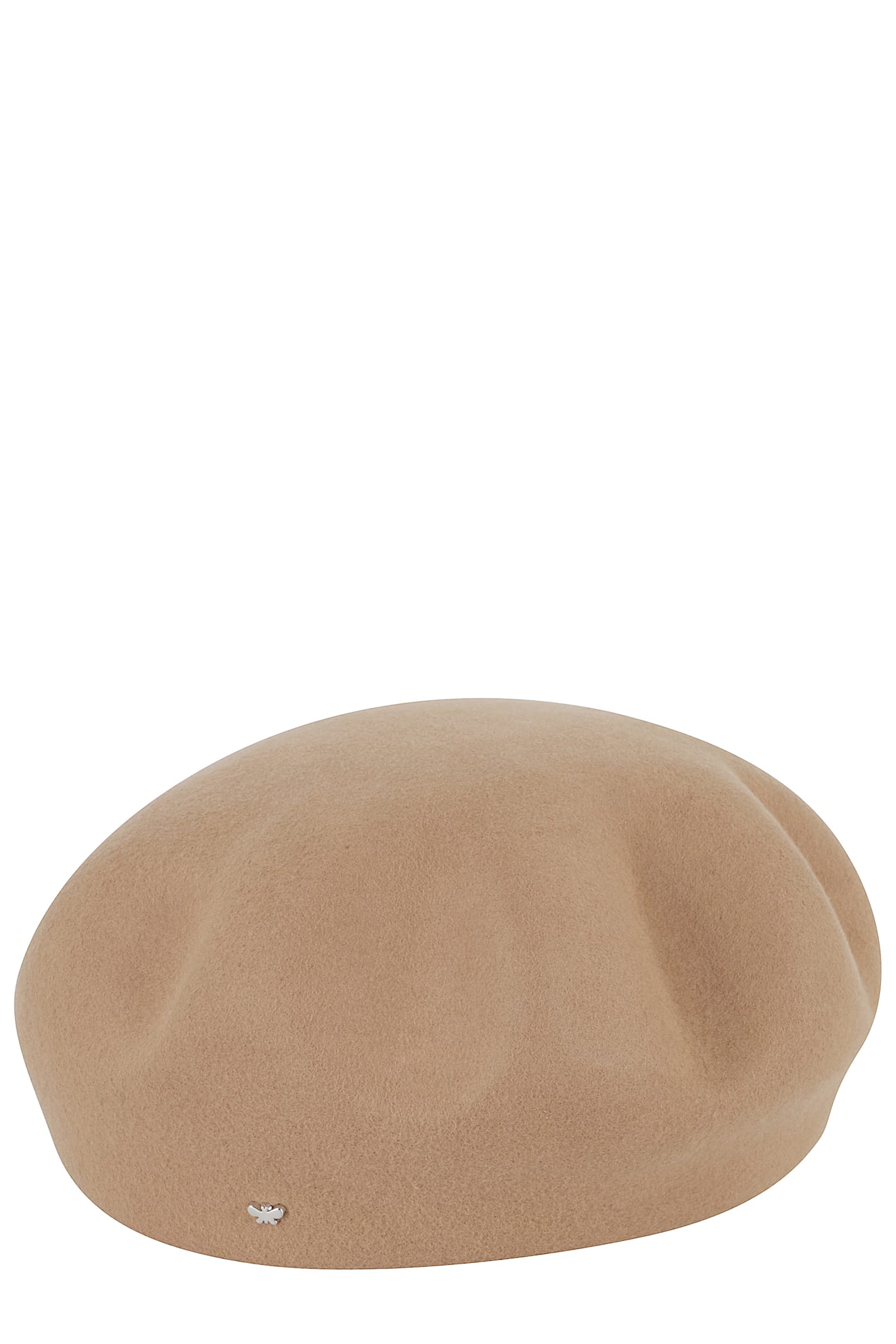 Weekend Max Mara Wool Beret In Brown