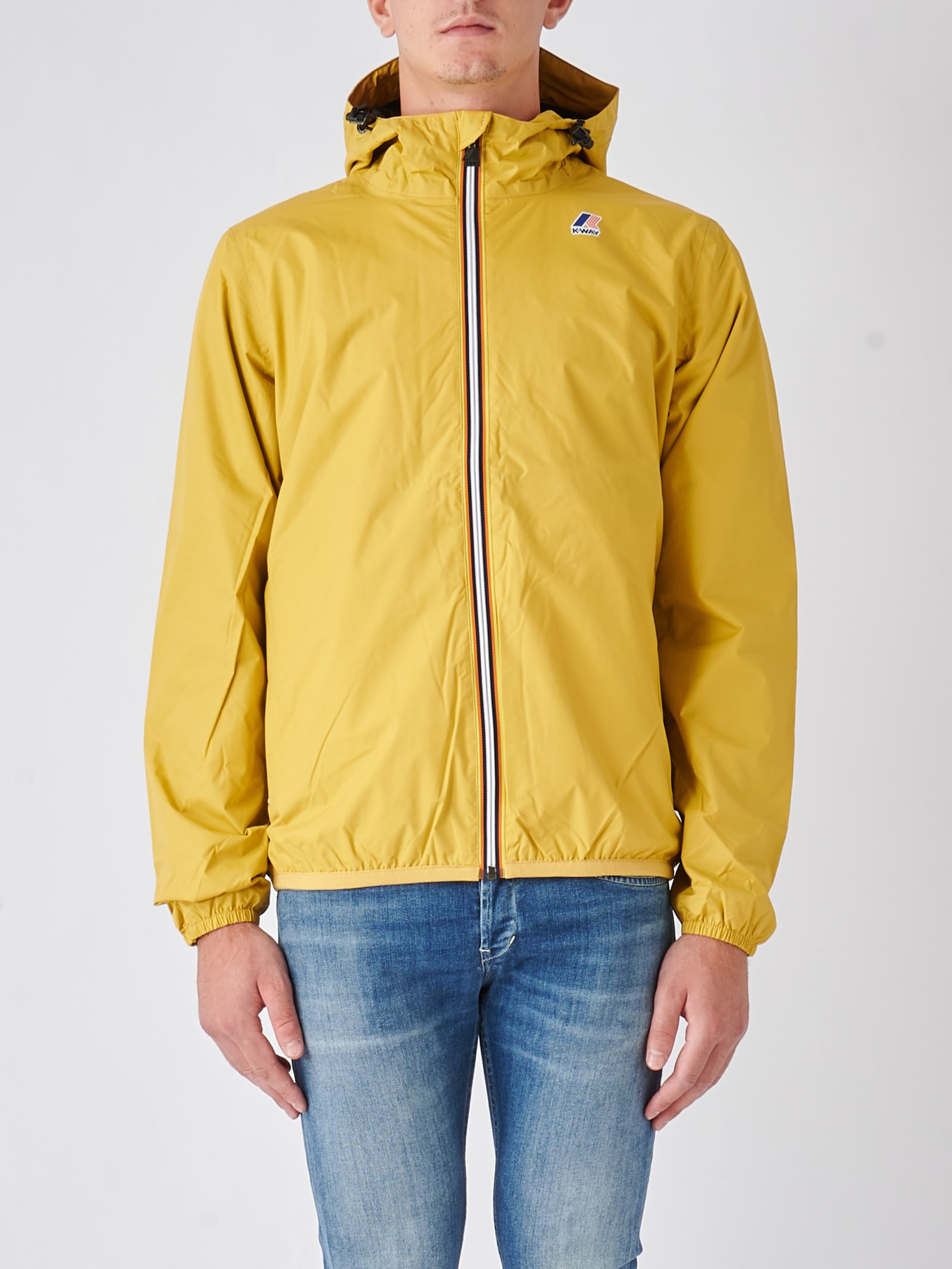 K-way Claude waterproof short jacket with hood