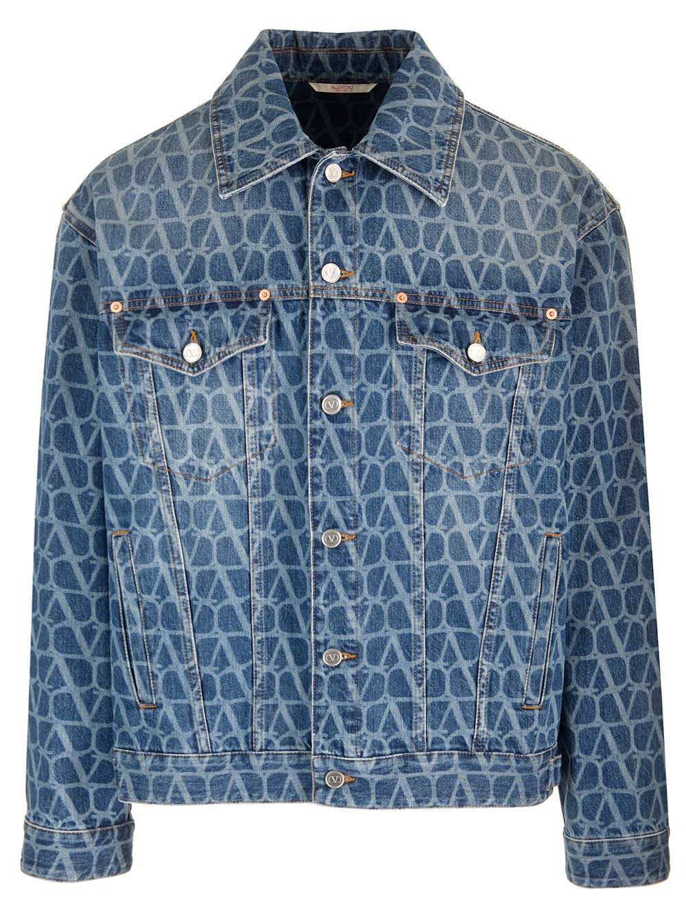 Valentino Vlogo Denim Jacket