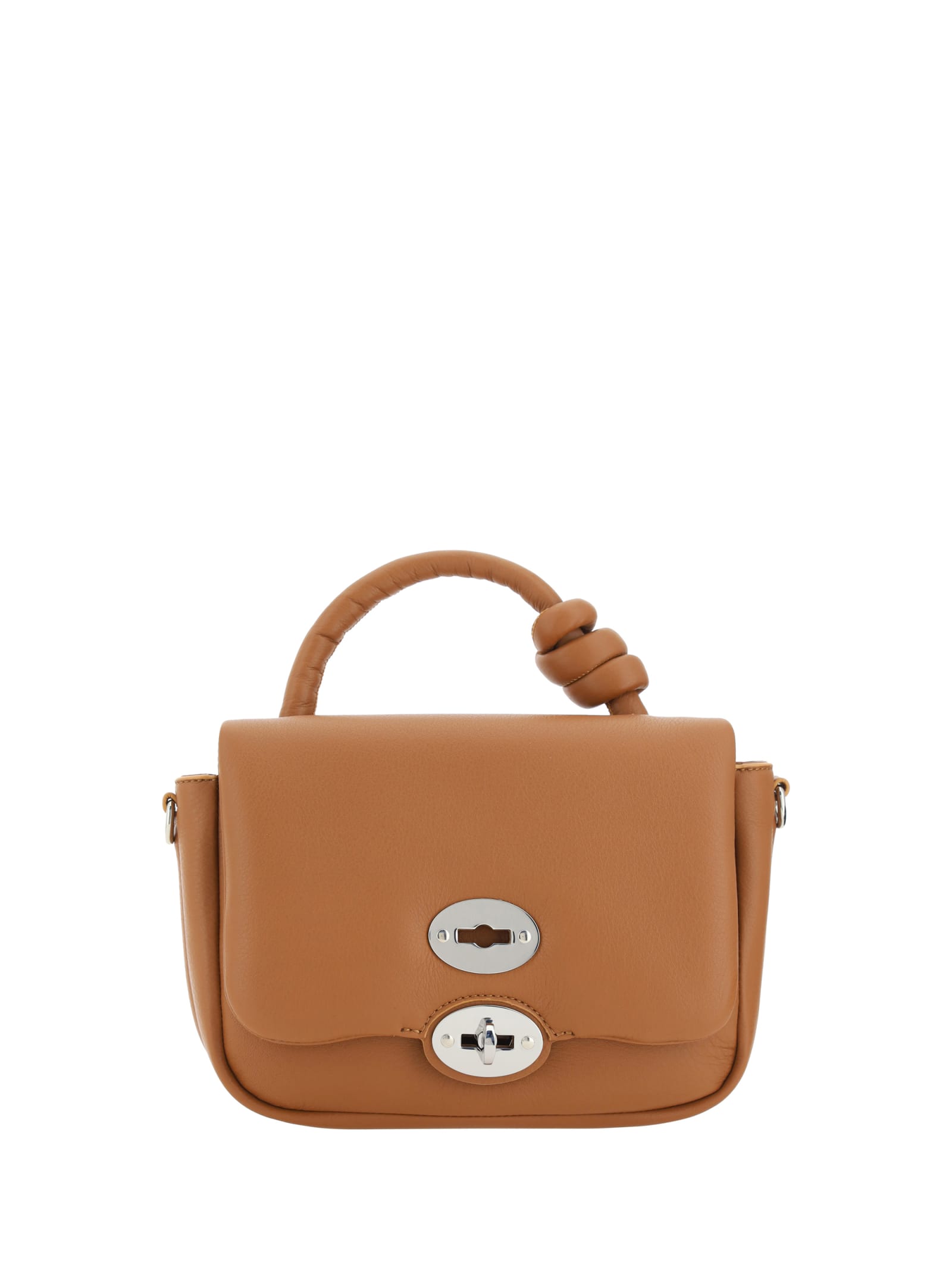 Shop Zanellato Ella Piuma Handbag In Beige Genco