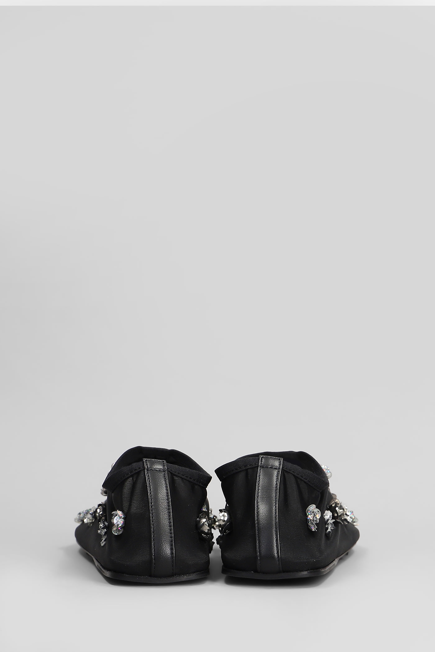 Shop Christopher Esber Embla Ballet Flats In Black Nylon