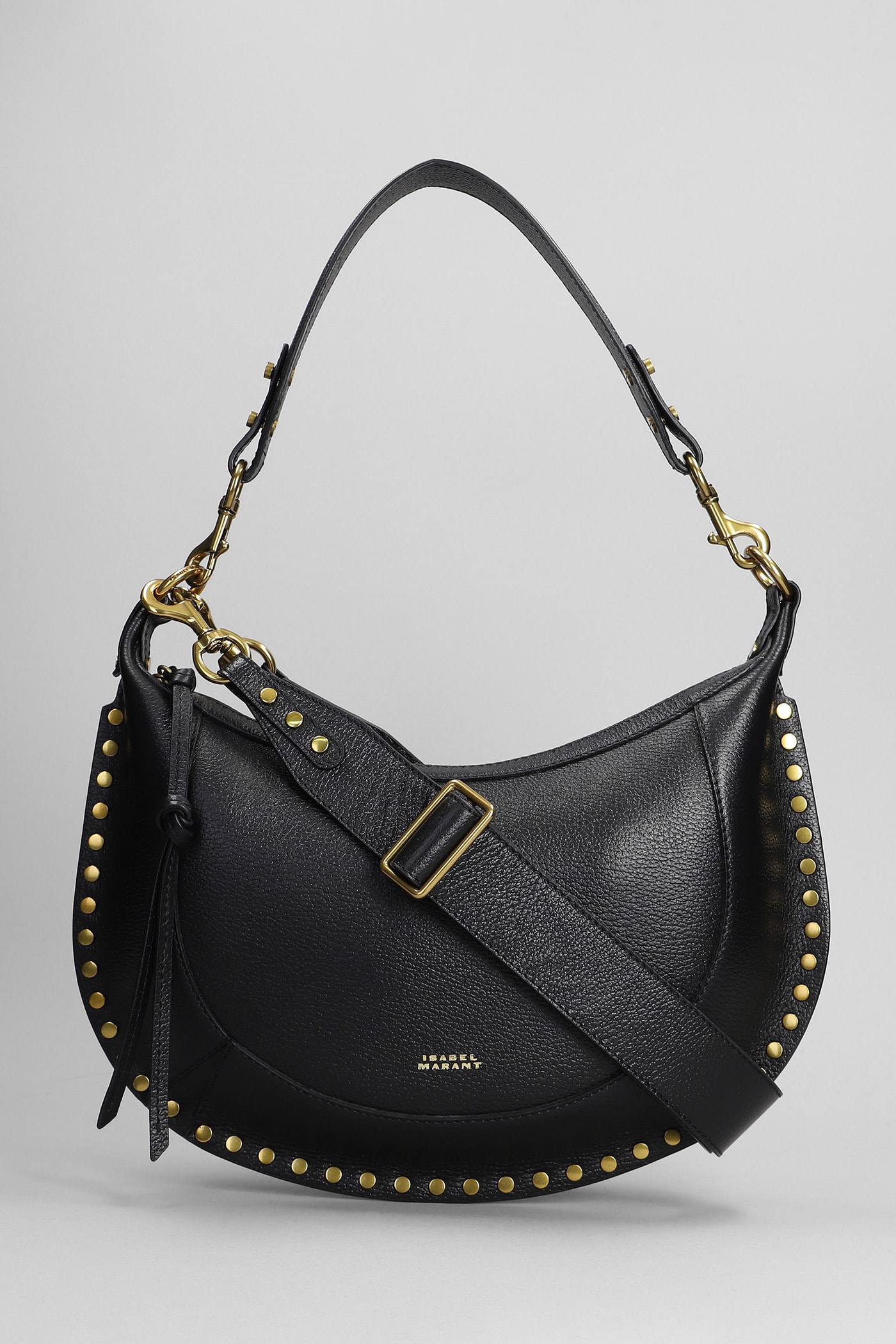Isabel Marant Naoko Shoulder Bag In Black Leather
