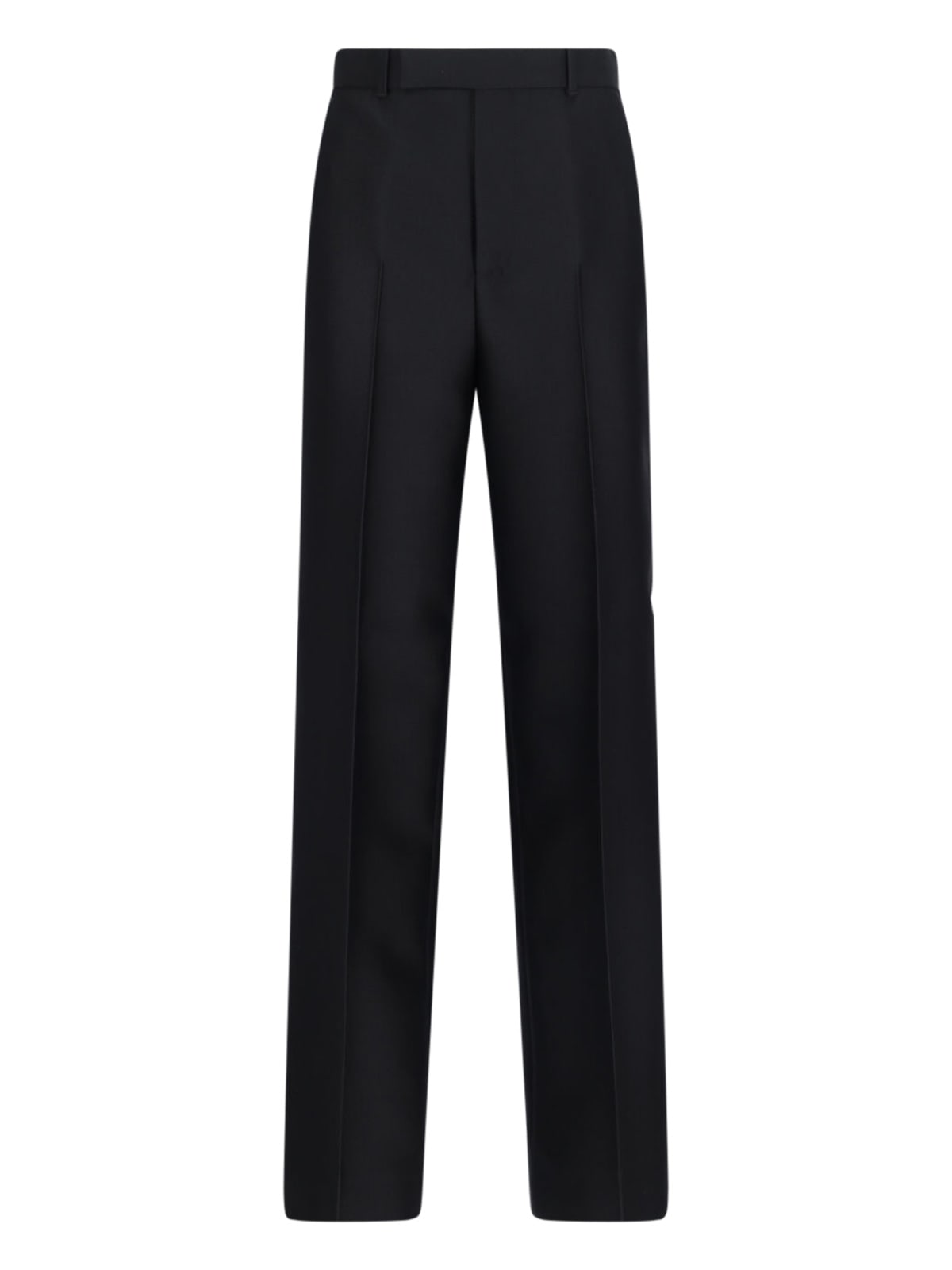 Gucci Wool And Silk Straight Pants