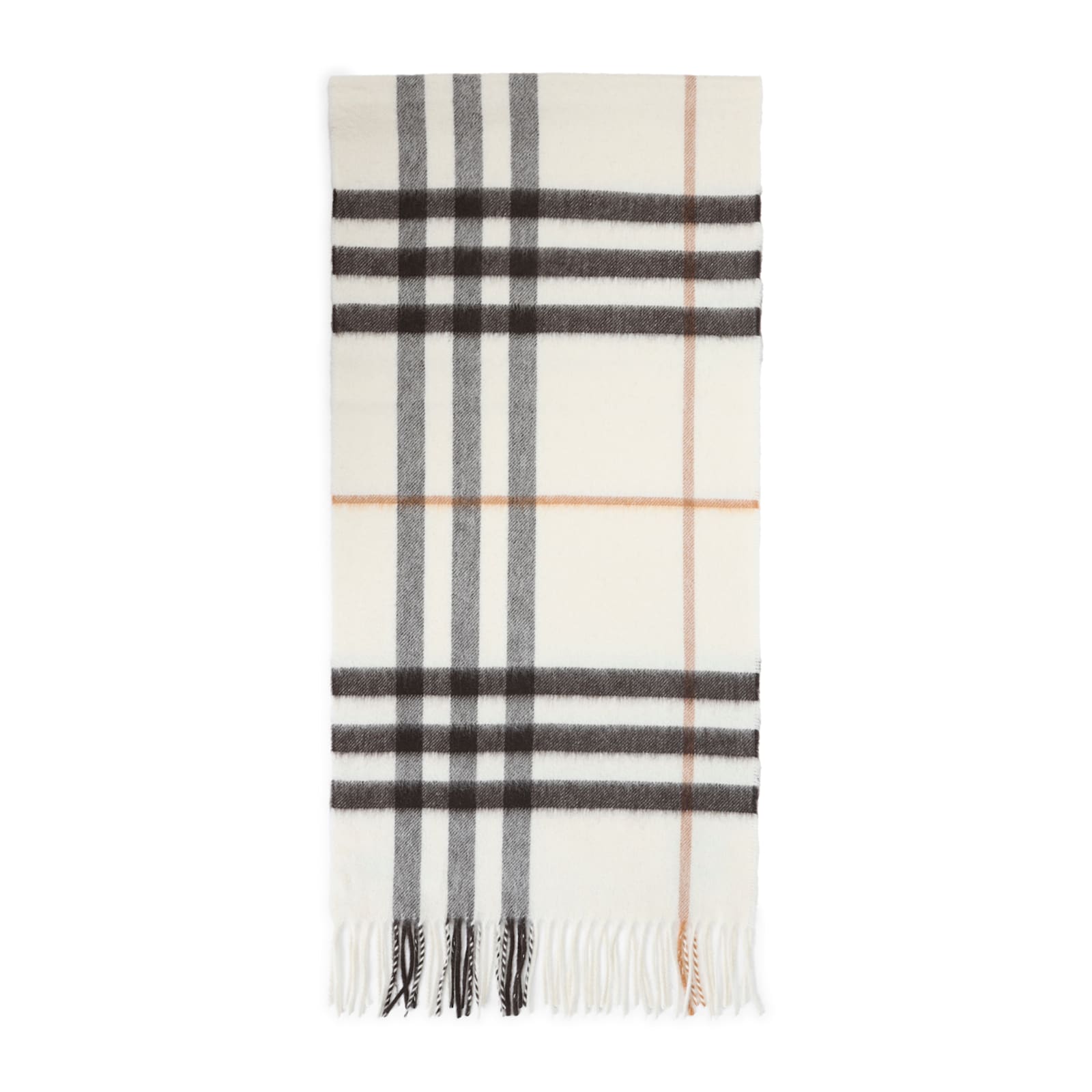 Burberry Giant Check Scarf In Neutral