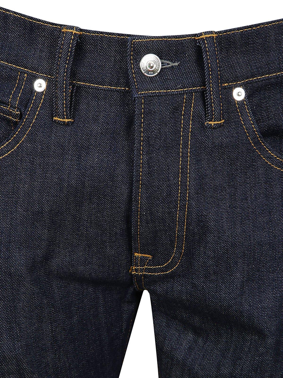Nine In The Morning Straight-leg Slim-cut Jeans In Black