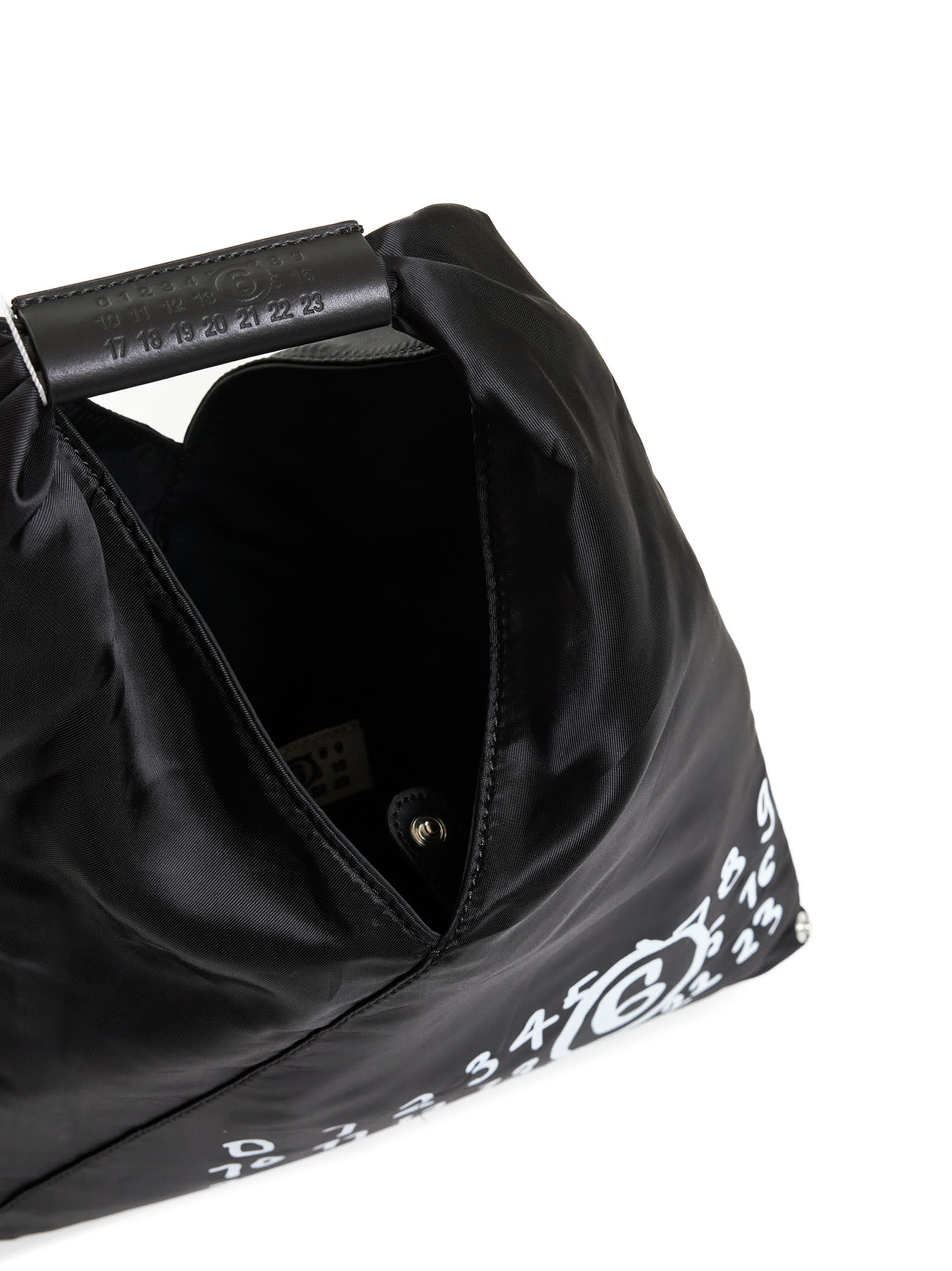 Shop Mm6 Maison Margiela Tote In Black