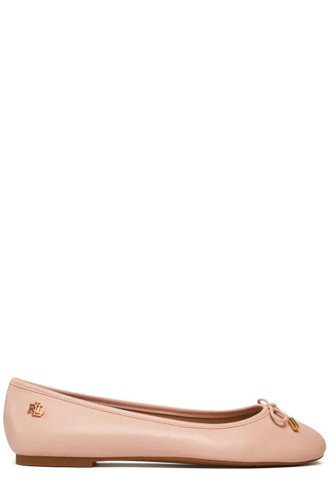 Jayna Logo Plaque Flat Shoes