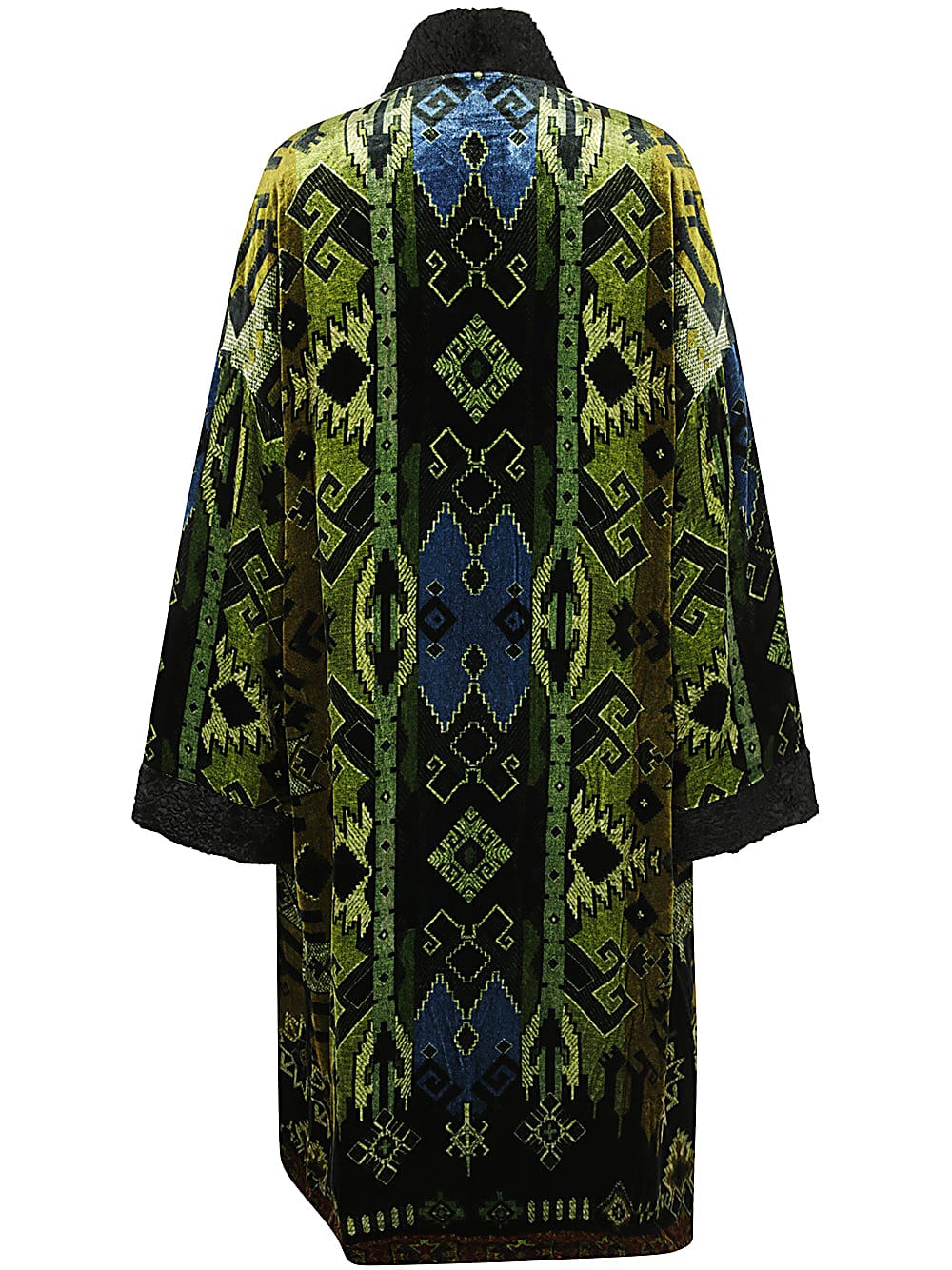 Shop Pierre-louis Mascia Kanada Kimono In Multi