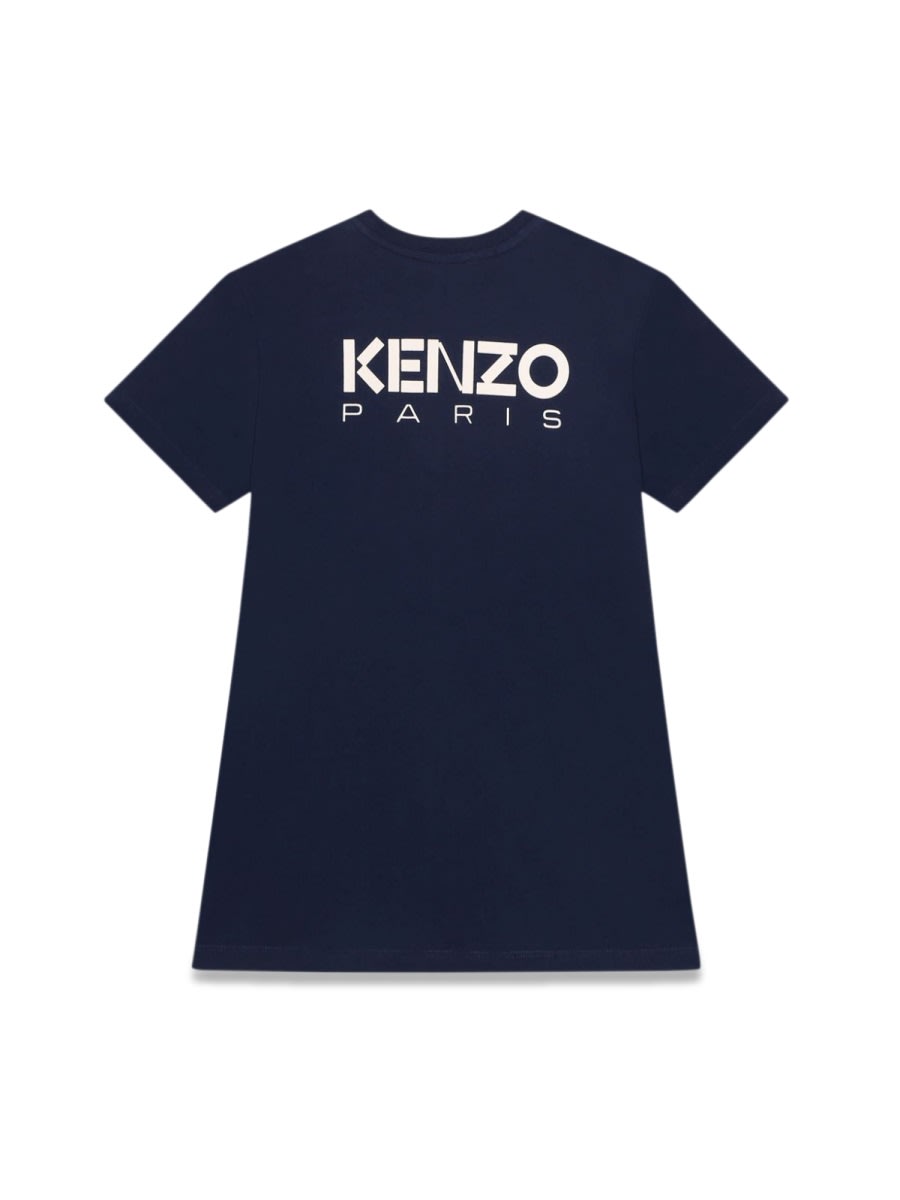 Shop Kenzo Skirt In Blue