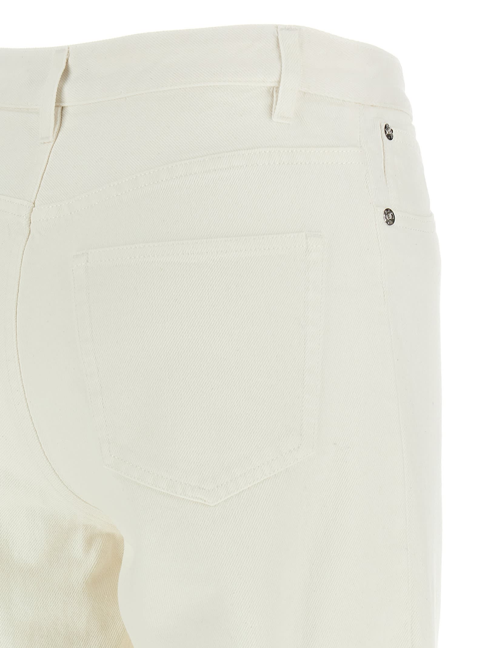 Apc Elisabeth Jeans In White