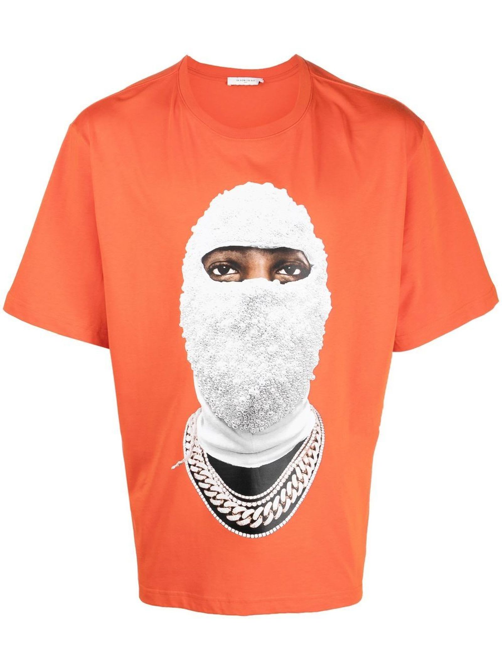 Ih nom uh nit Orange Cotton T-shirt