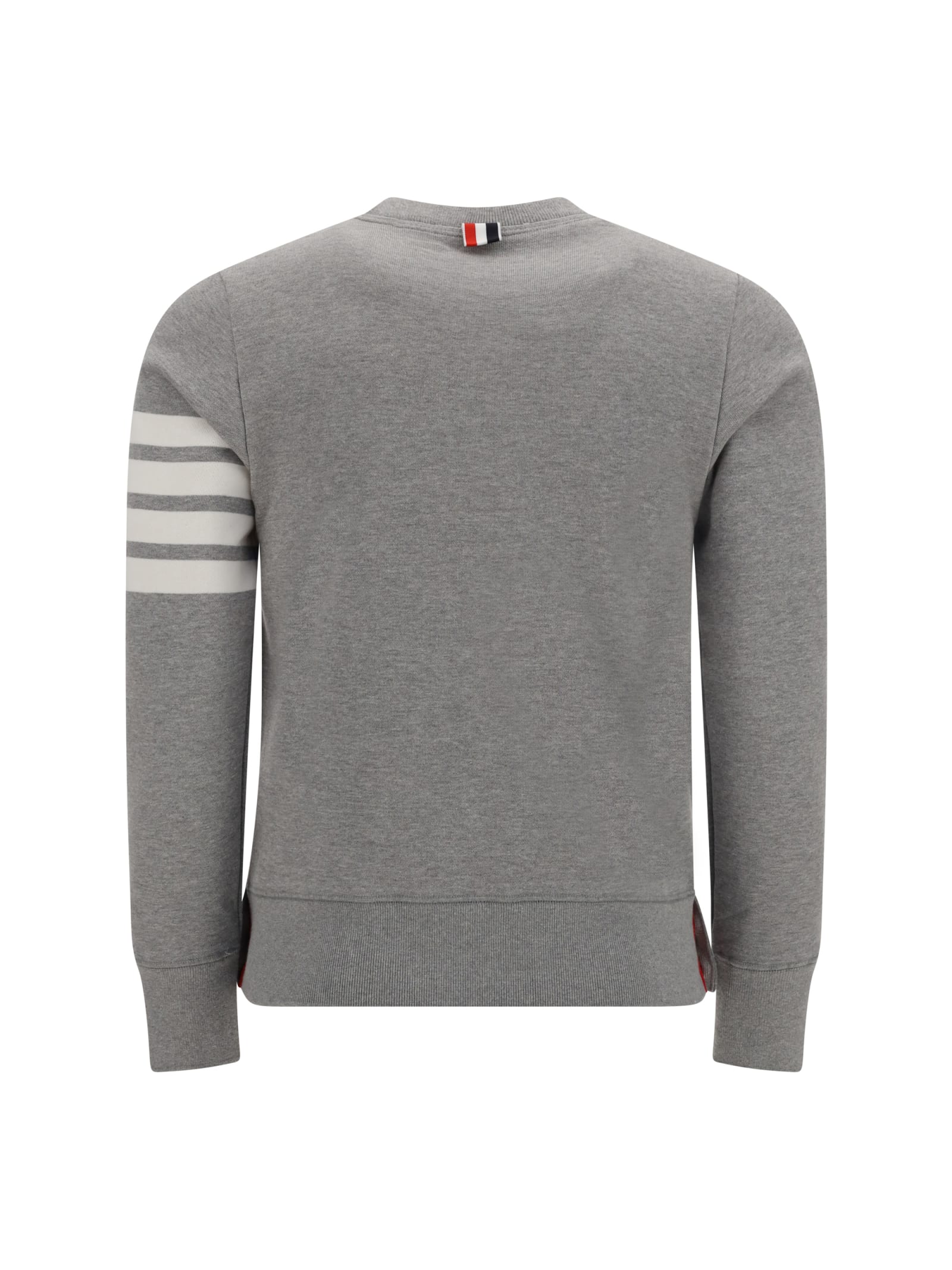 Shop Thom Browne Sweatshirt In Light Grey
