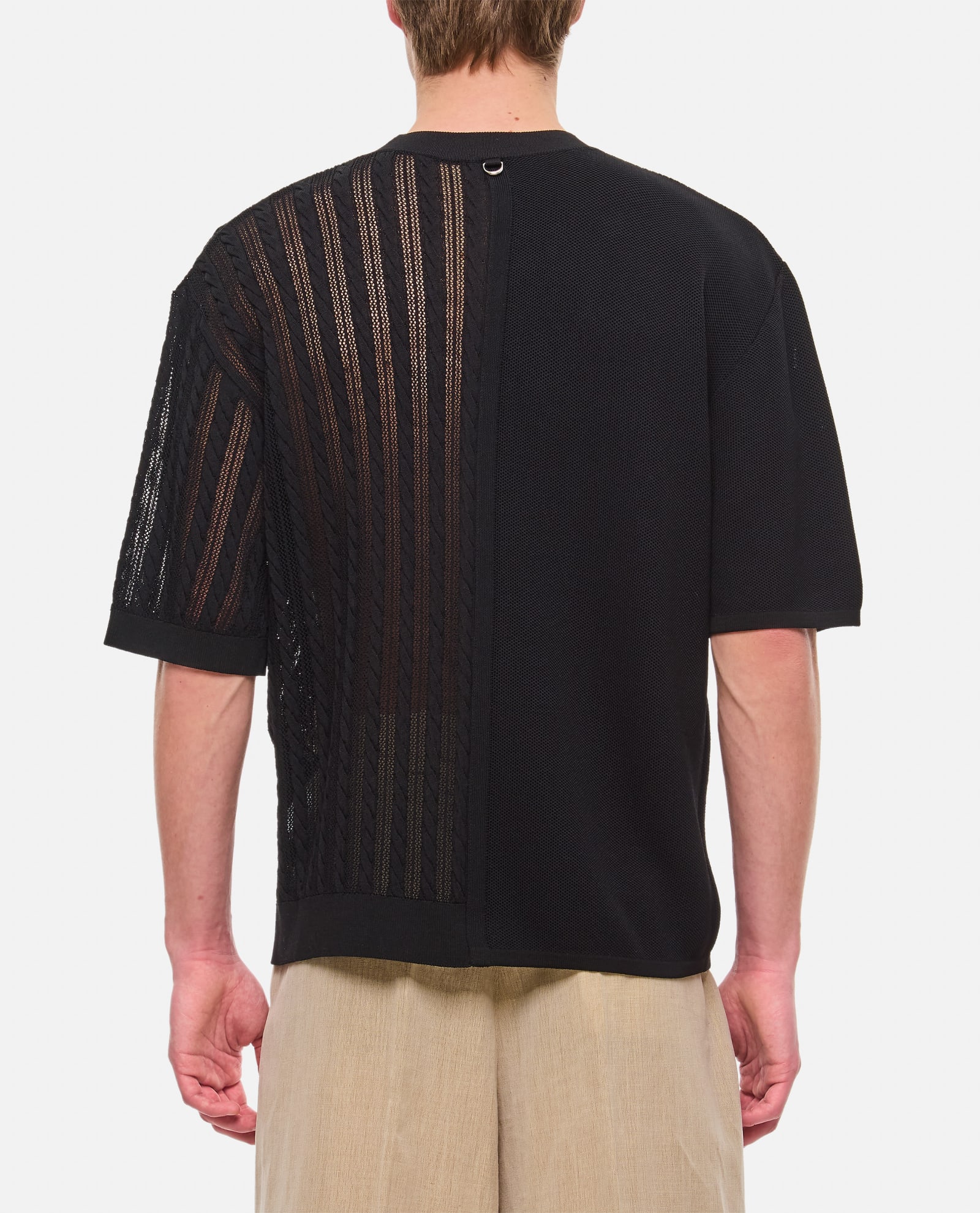Shop Jacquemus Juego Cotton T-shirt In Black