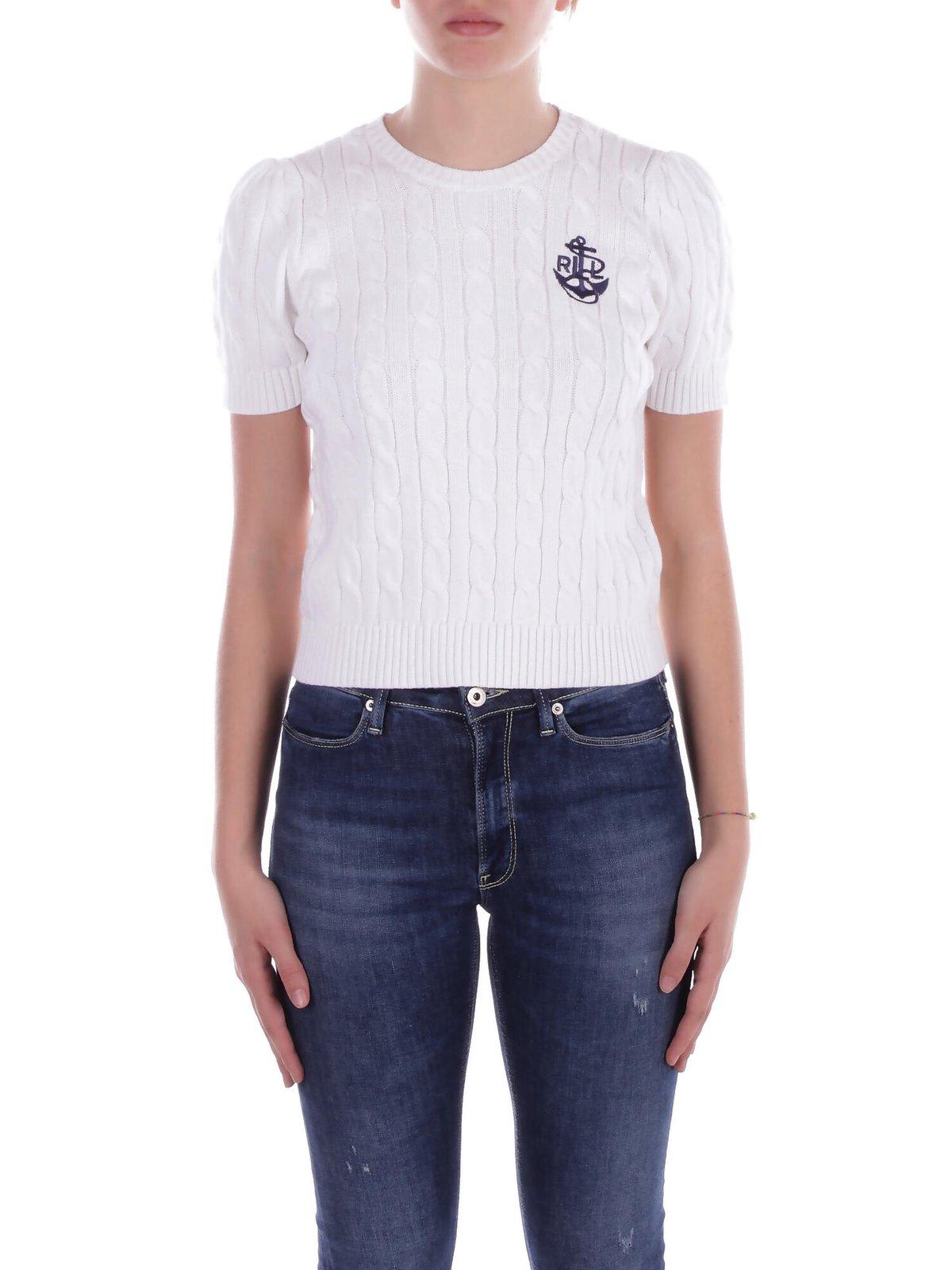 Polo Ralph Lauren Cable-knit Short-sleeved Jumper