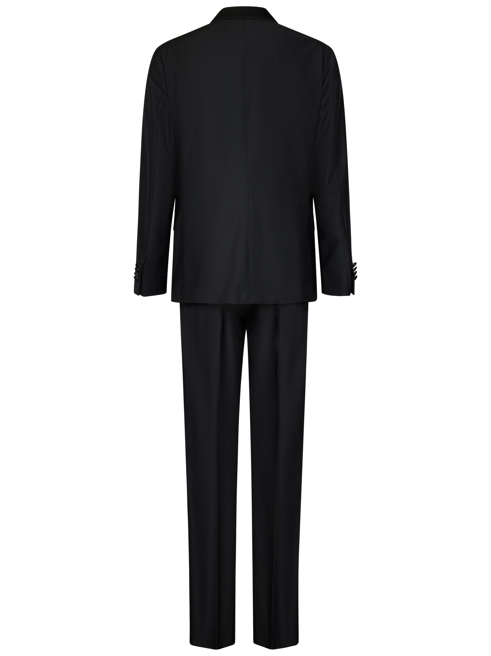 Shop Boglioli 50 K-jacket Suit In Black