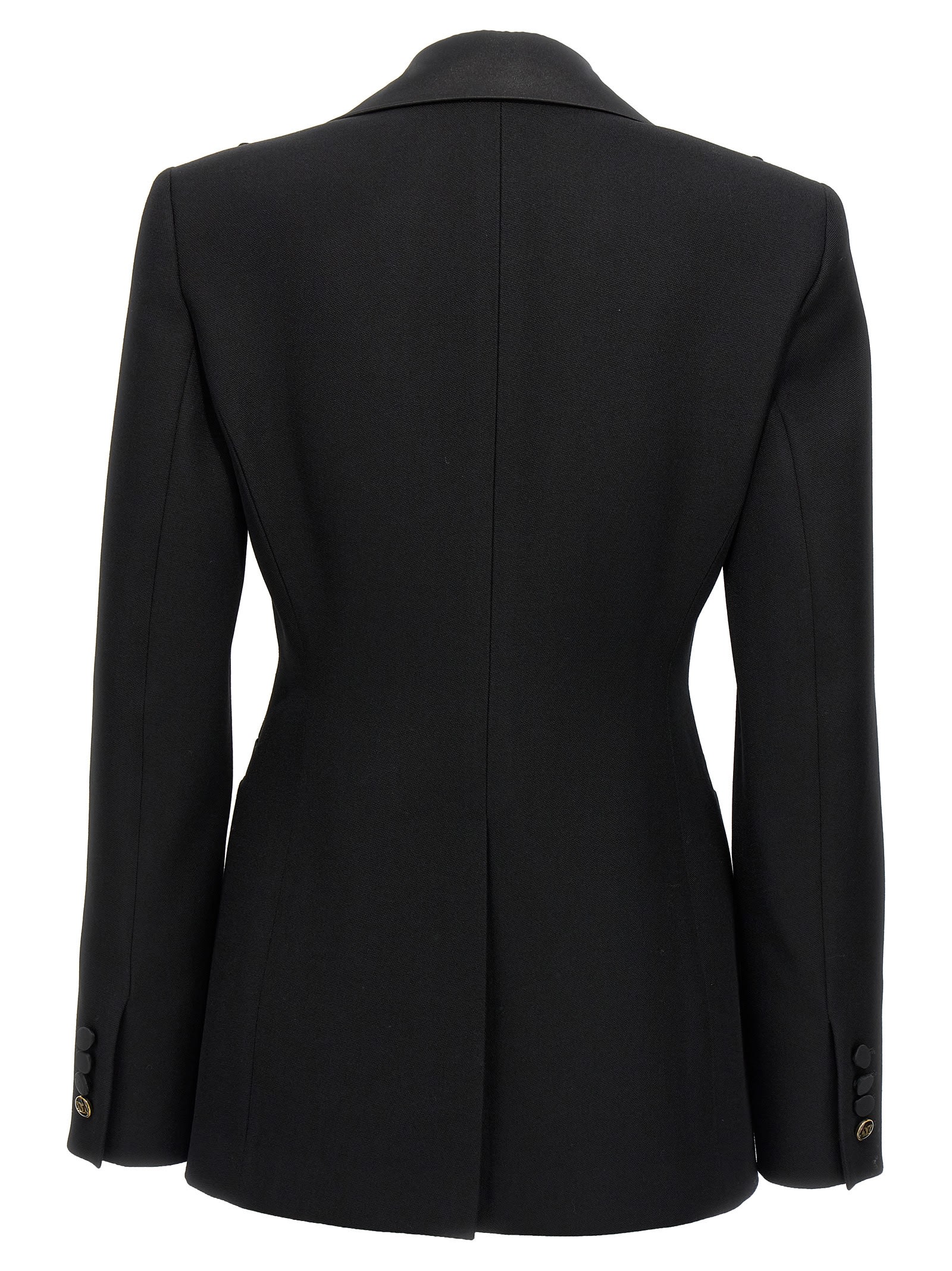 Max Mara "grain De Poudre Smoking In Black