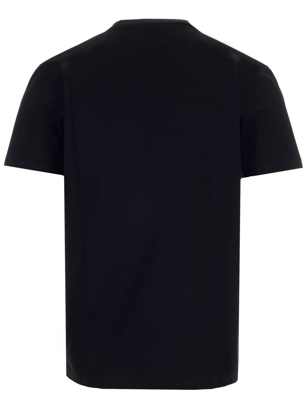 Shop Palm Angels T-shirt With Chest Pocket In Nero/off White
