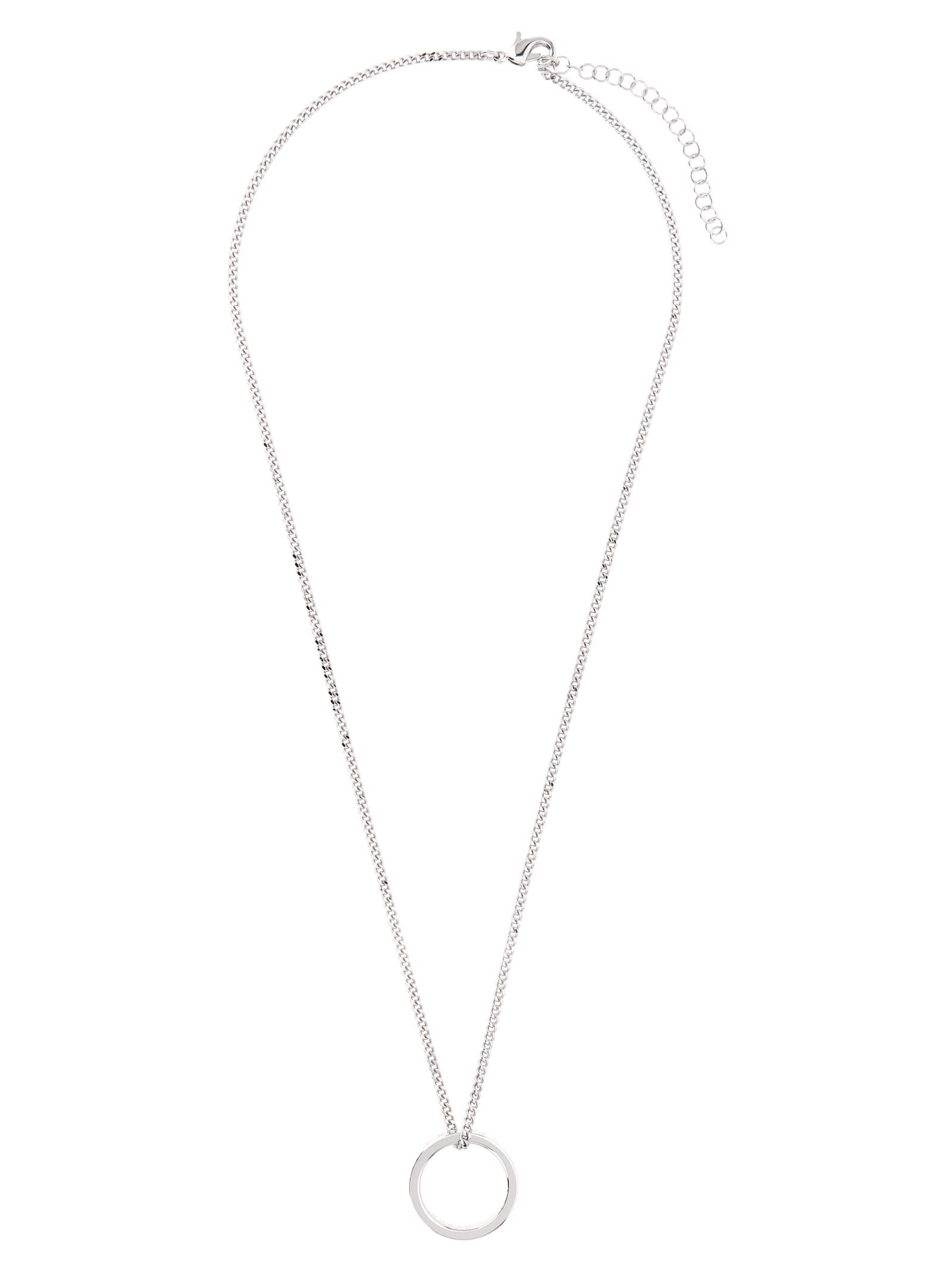 Mm6 Maison Margiela Numeric Signature Mm6 Jewelry Silver In Metallic