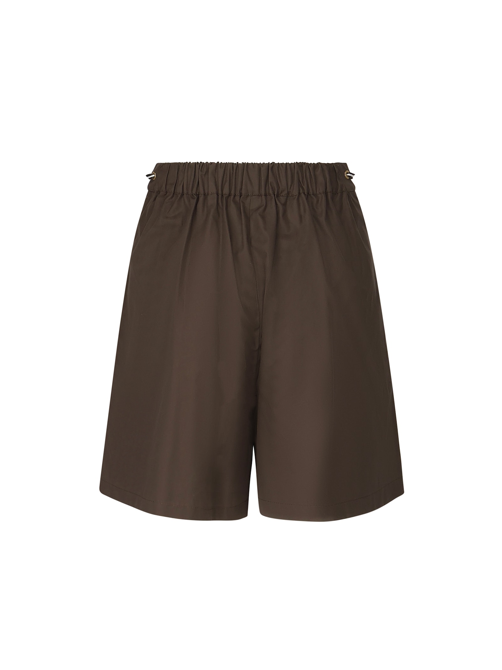 Max Mara Haway High-rise Pleat Shorts With Elasticated Waistband