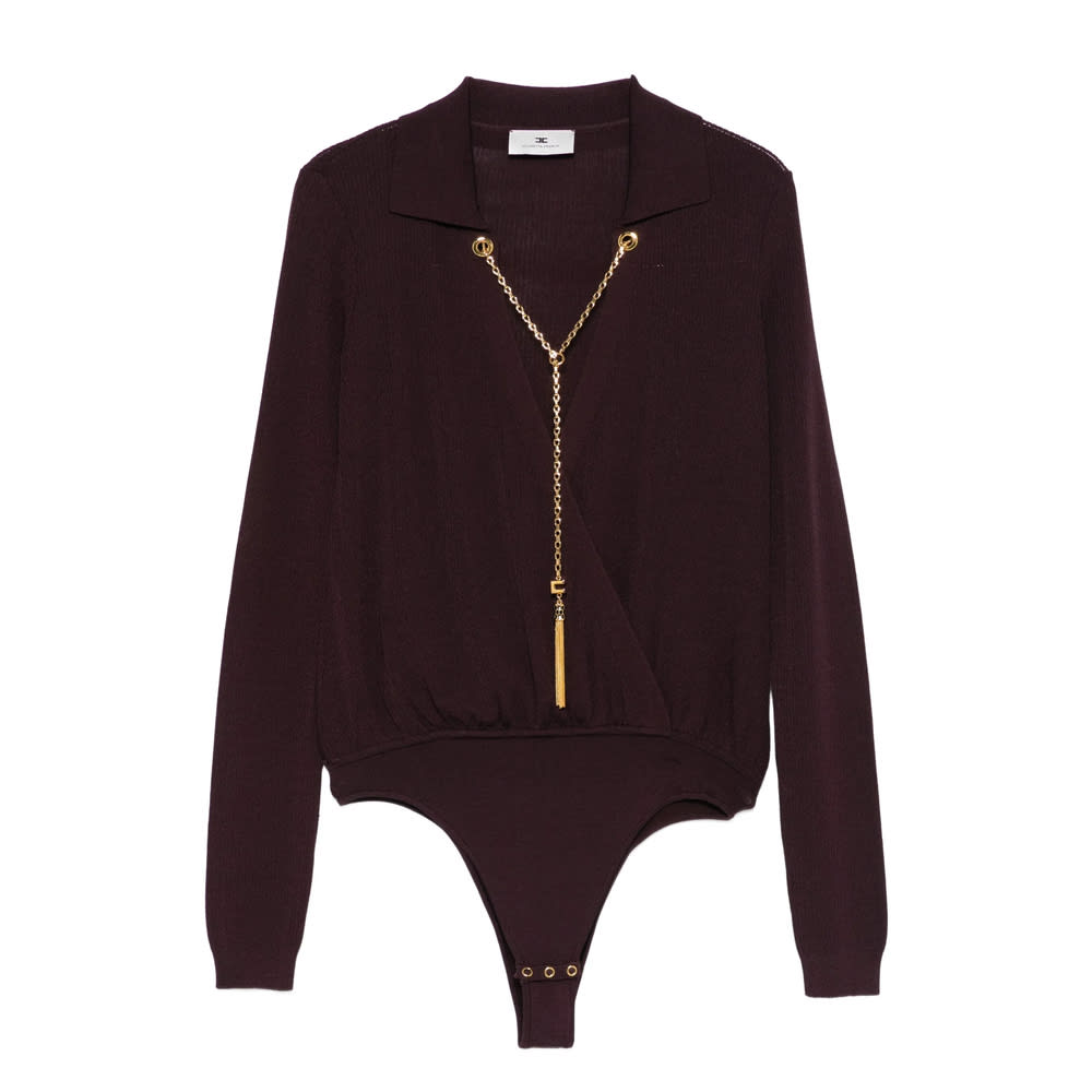 Elisabetta Franchi Bodysuit In Multi