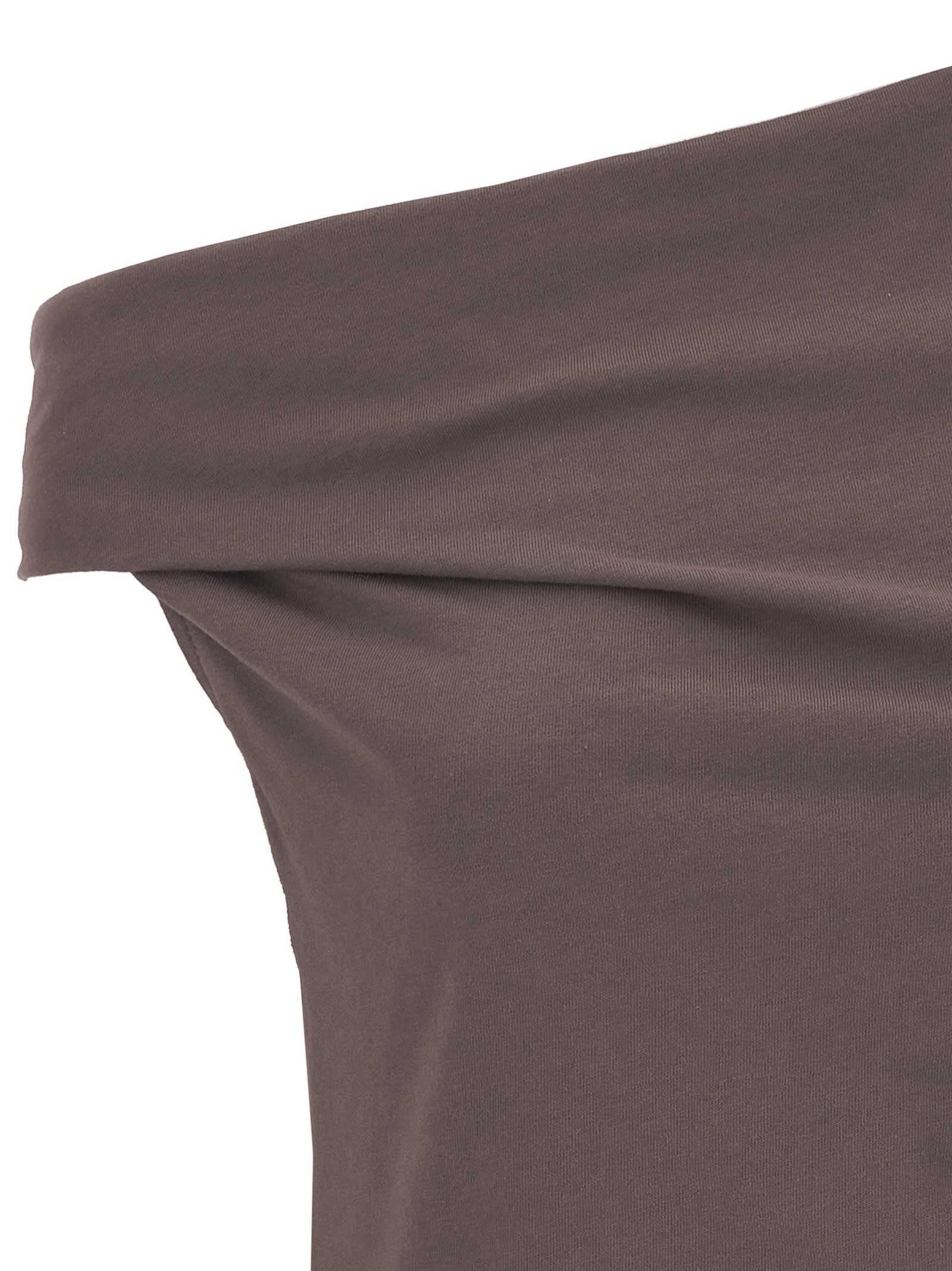 Dries Van Noten One-shoulder Top With Draped And Ruched
