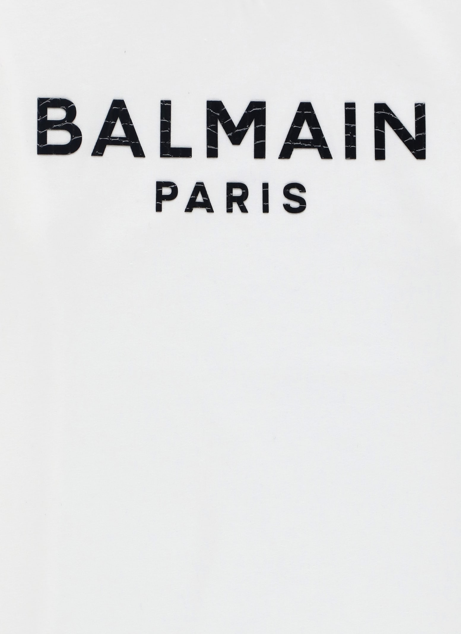 BALMAIN LOGOED T-SHIRT 