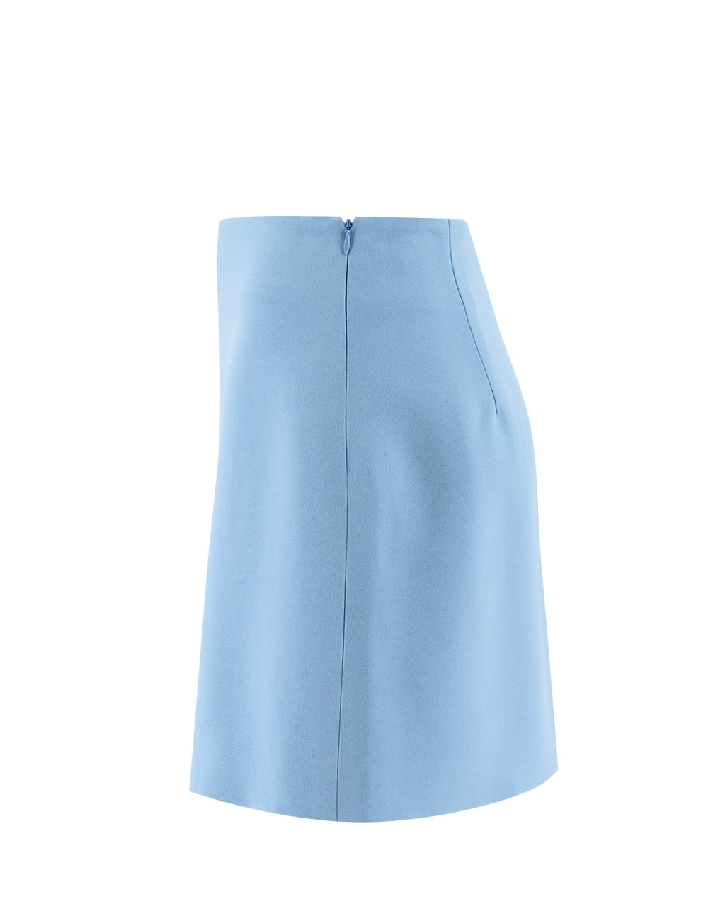 Shop Ermanno Scervino Skirt In Dust Blue