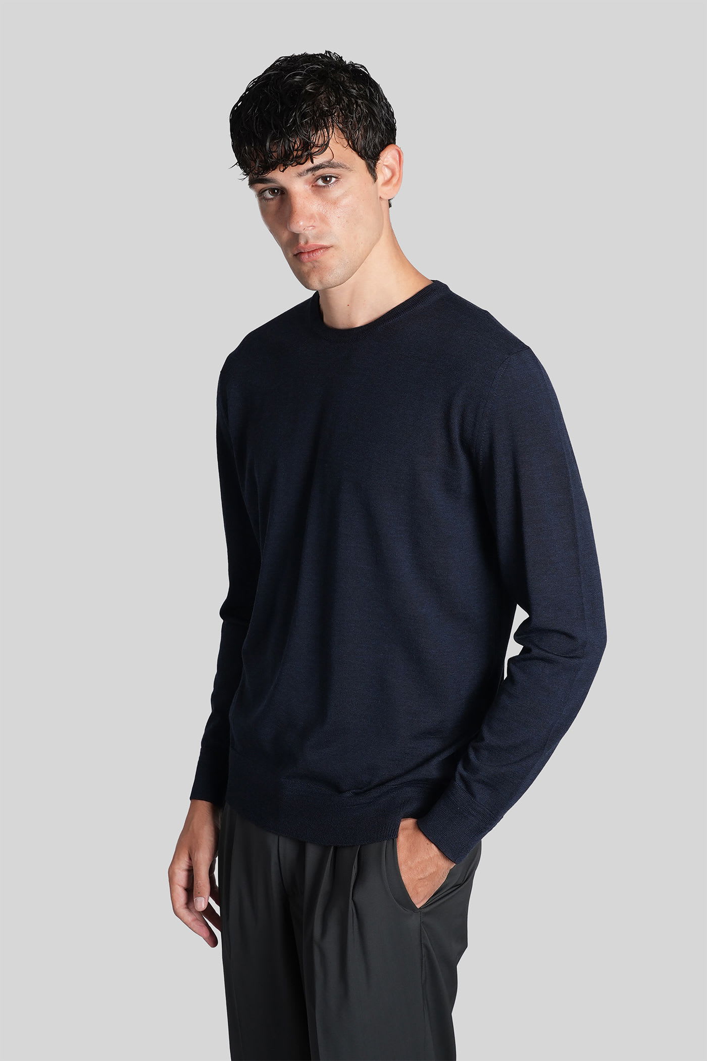 Barena Venezia Barena Ato Crewneck Jumper In Black
