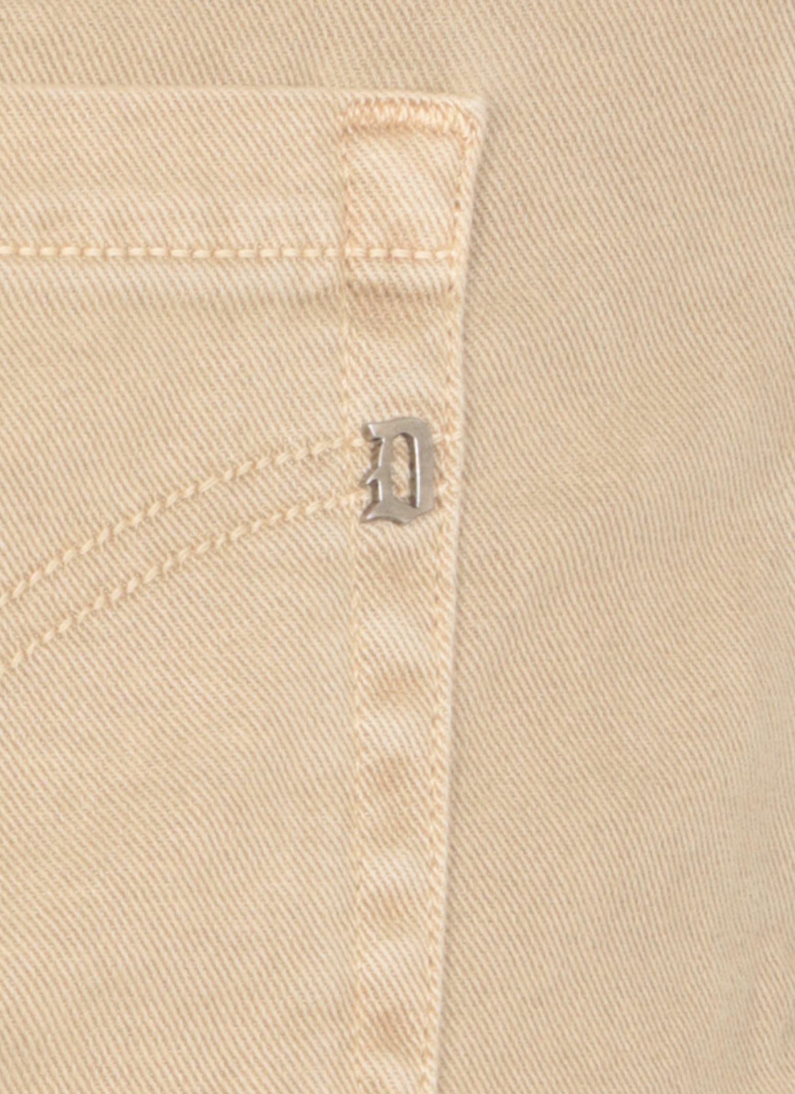 Shop Dondup George Jeans In Beige