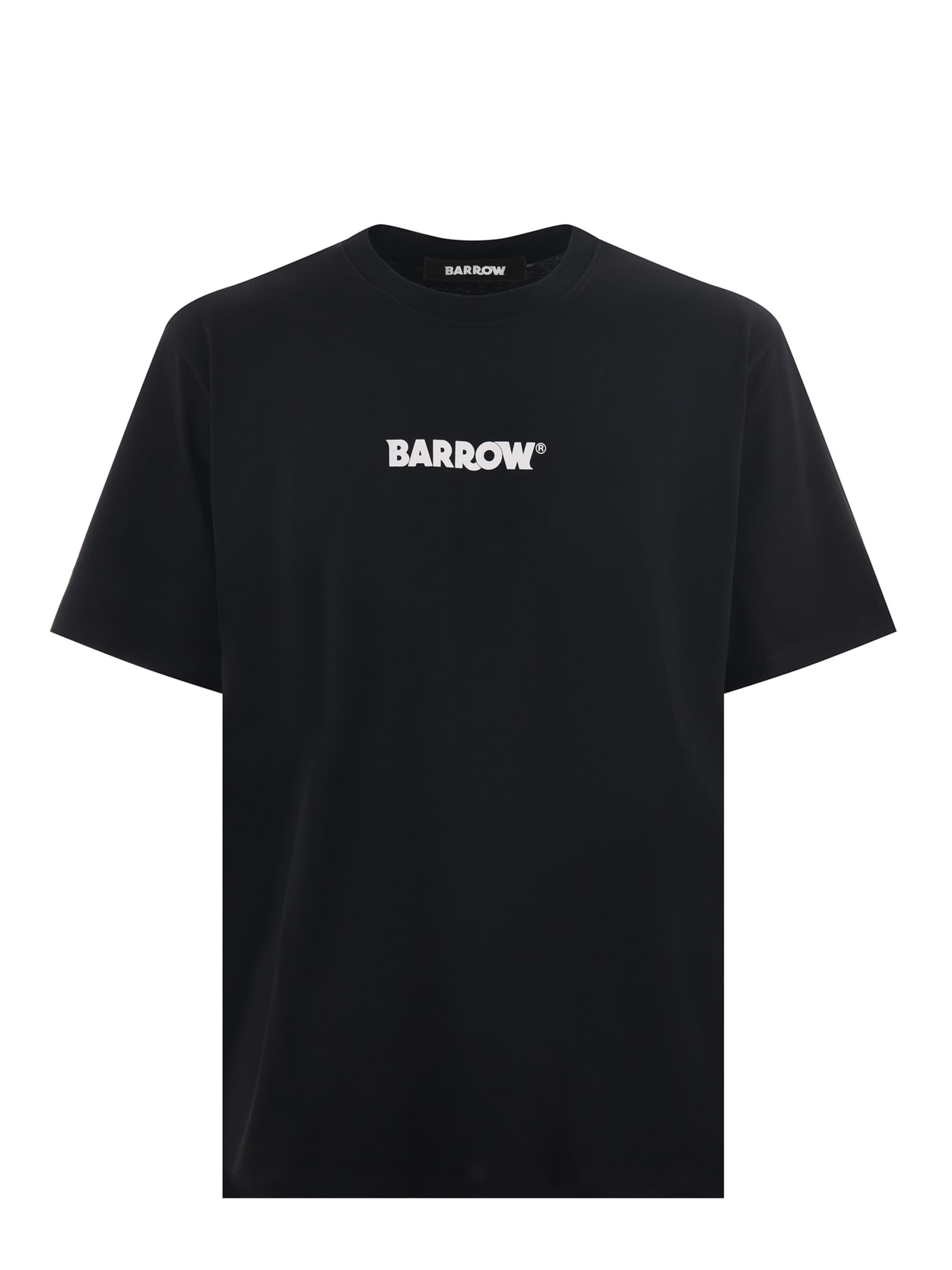 Shop Barrow T-shirt  In Cotone Disponibile Store Scafati E Pompei In Nero