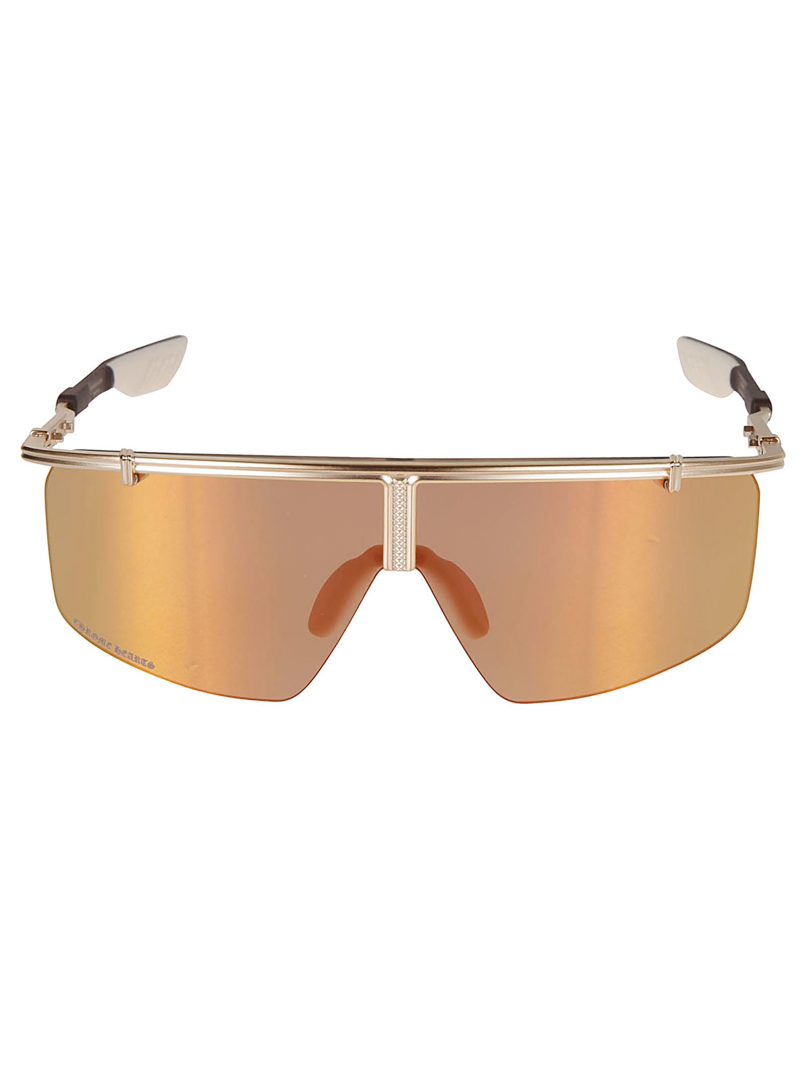 Chrome Hearts Clitanic Sunglasses In Mgp/gp-clb