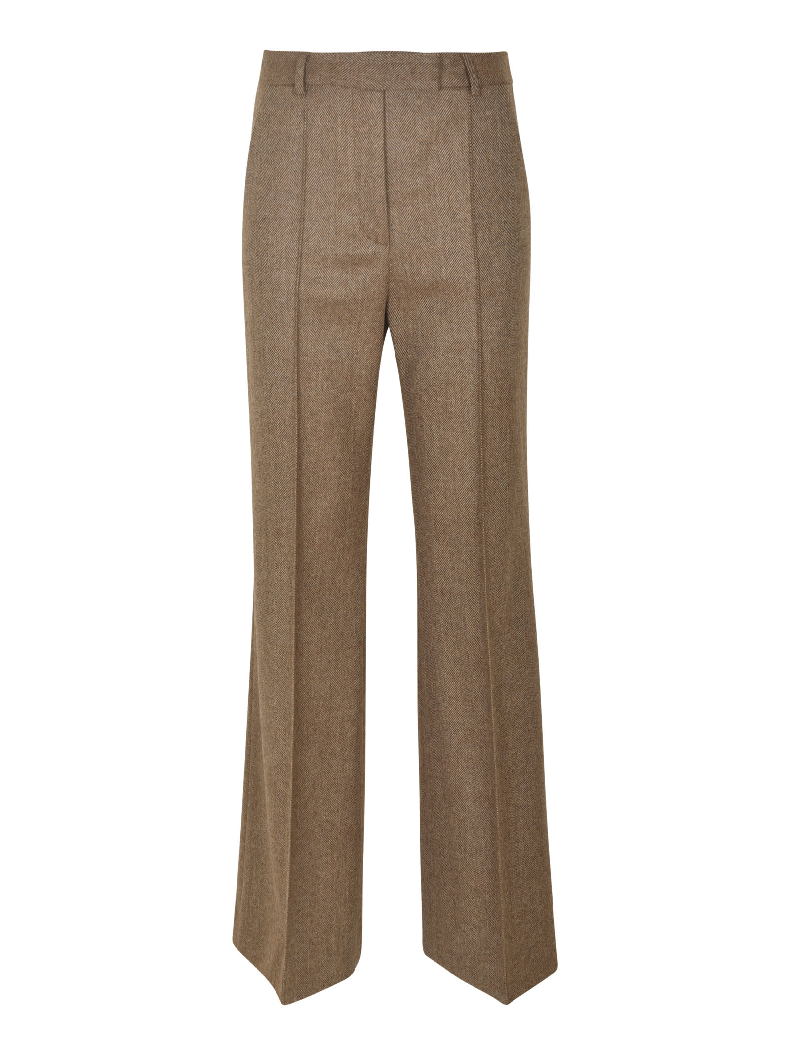 Shop Ql2 Ottavia Trousers In Beige