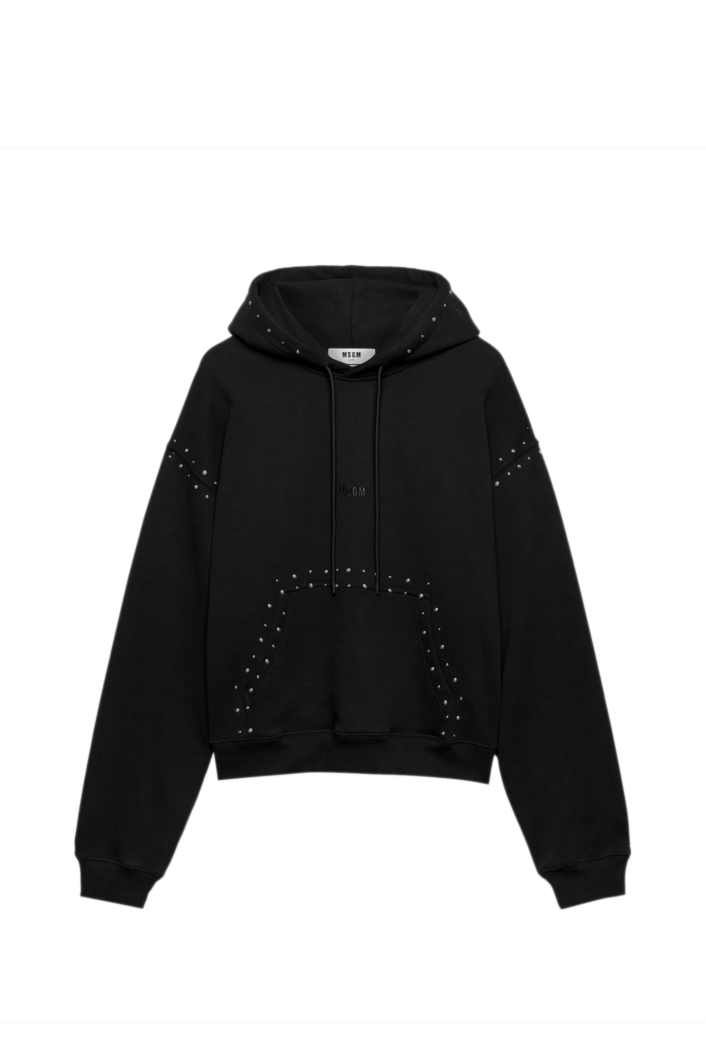 Shop Msgm Sweatshirt In Black