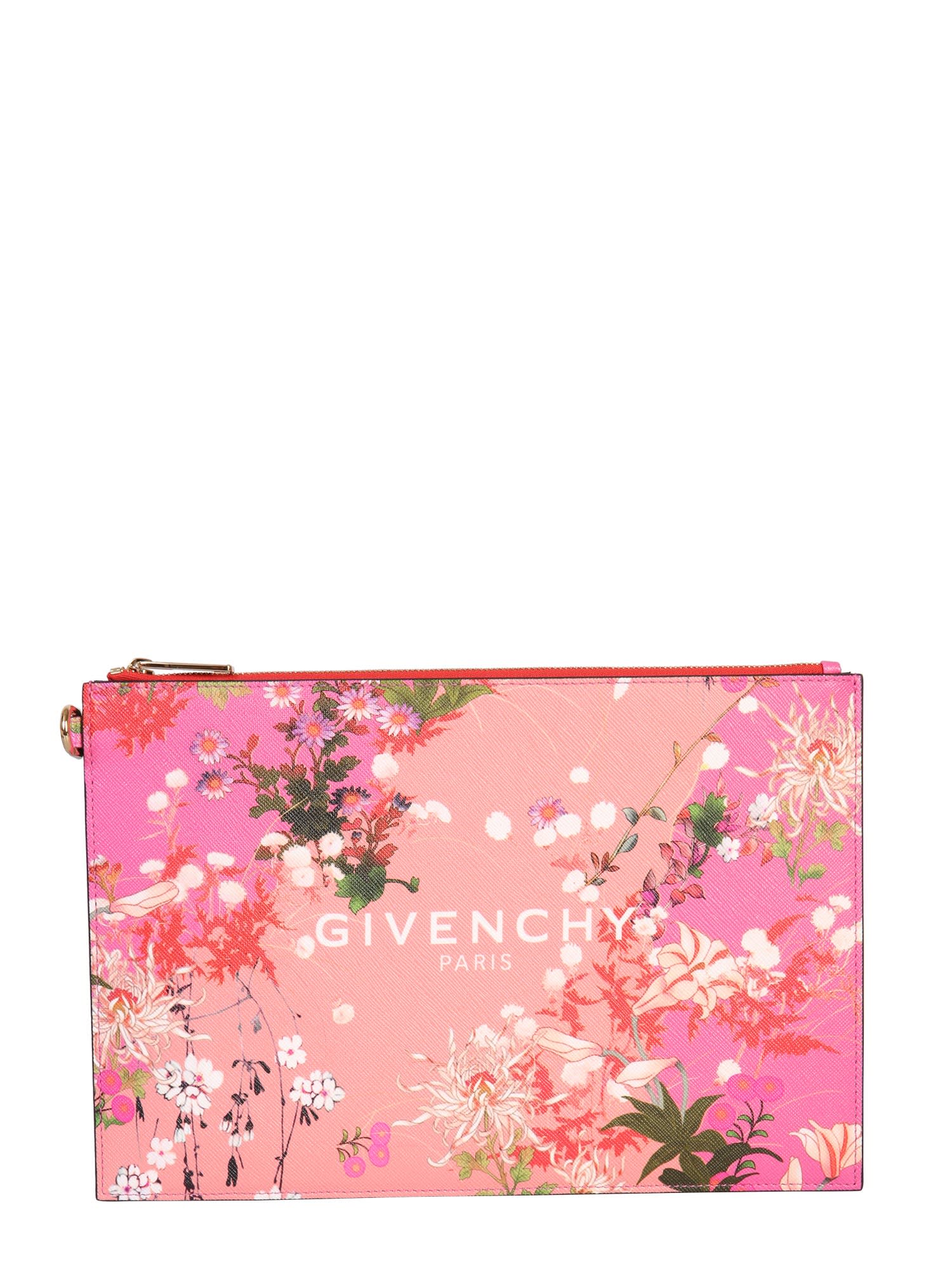 GIVENCHY MEDIUM POUCH WITH LOGO,11220032