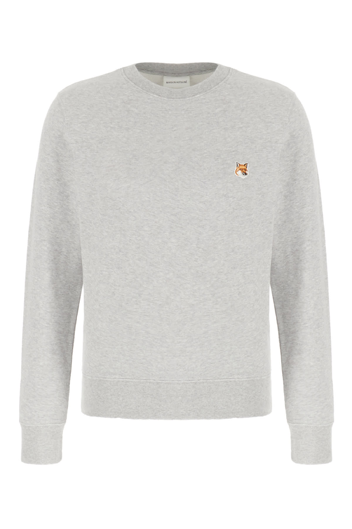 【送料&関税込】Maison KitsunAC Sweatshirt In Grey Cotton MAISON KITSUNE HANDWRITING COMFORT SWEATSHIRT | Maison Kitsuné